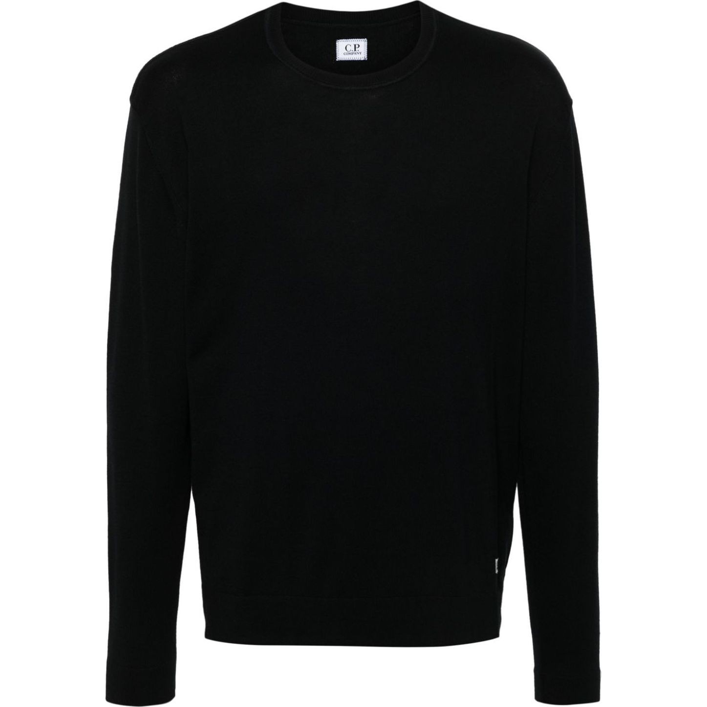 C.P. COMPANY Džemperis vyrams, Mėlyna, Sea island logo knit