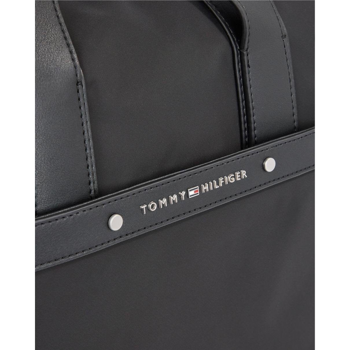 TOMMY HILFIGER Rankinė, krepšys vyrams, Juoda, Central repreve weekender 3