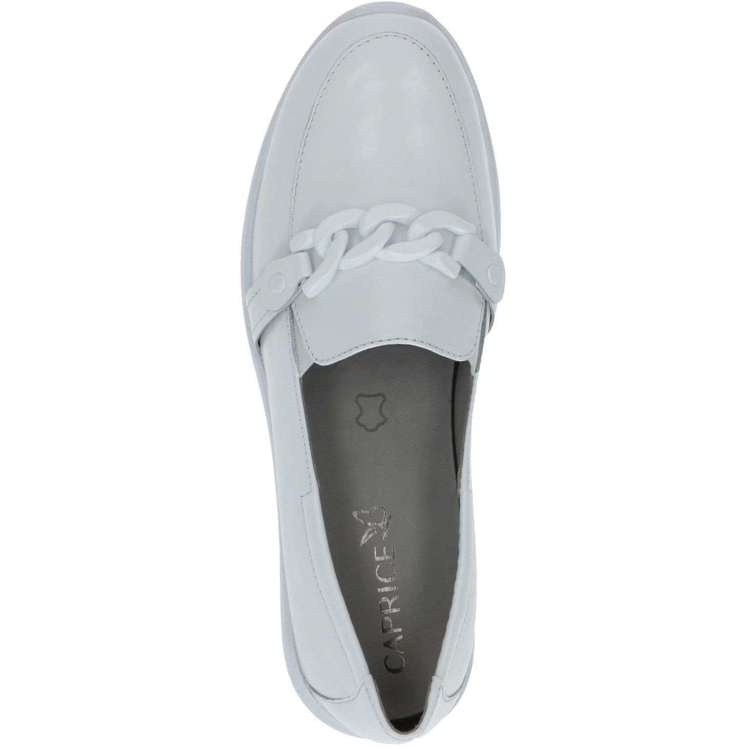 CAPRICE Loaferiai moterims, Balta, Loafers 4