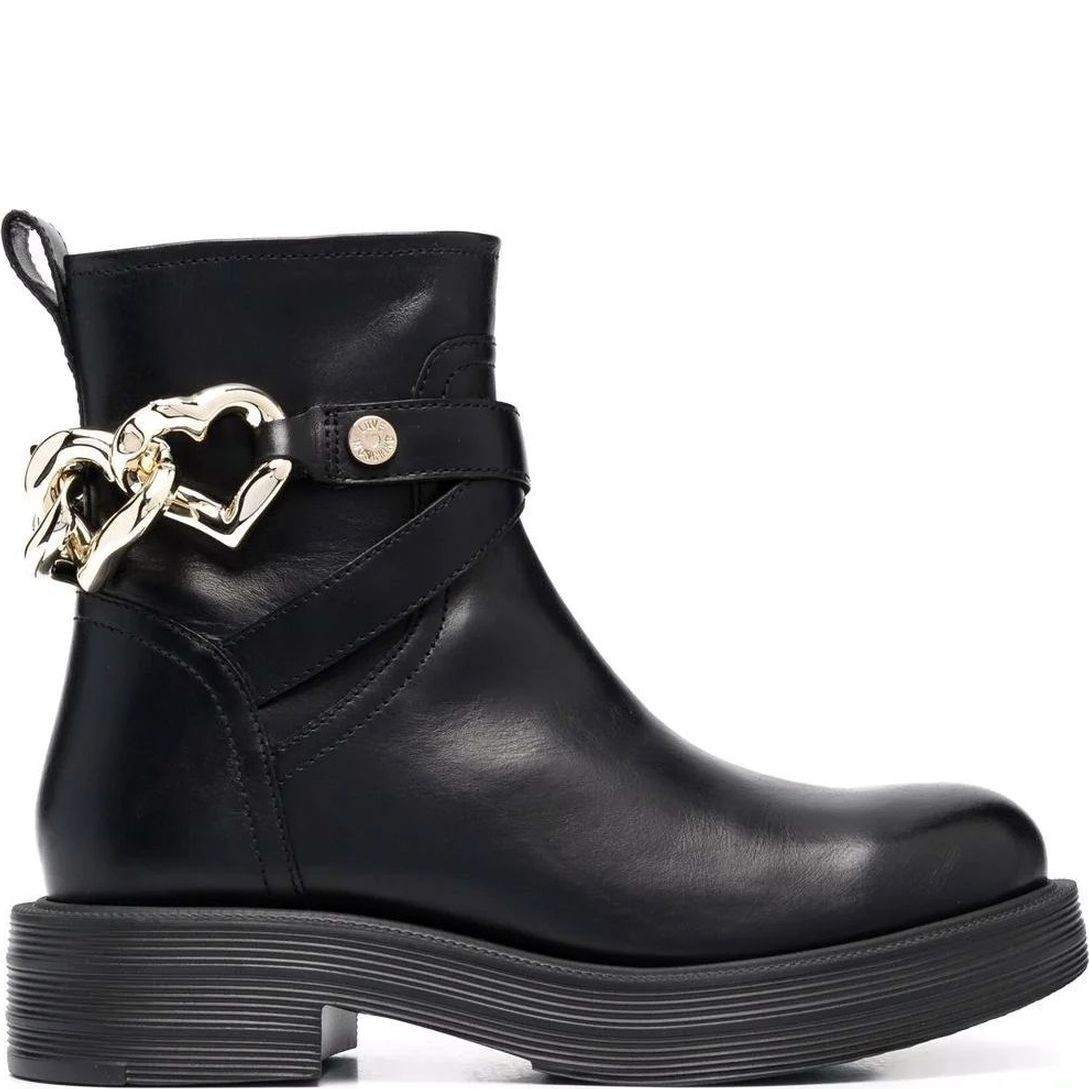 LOVE MOSCHINO Aulinukai moterims, Juoda, Ankle boot 2