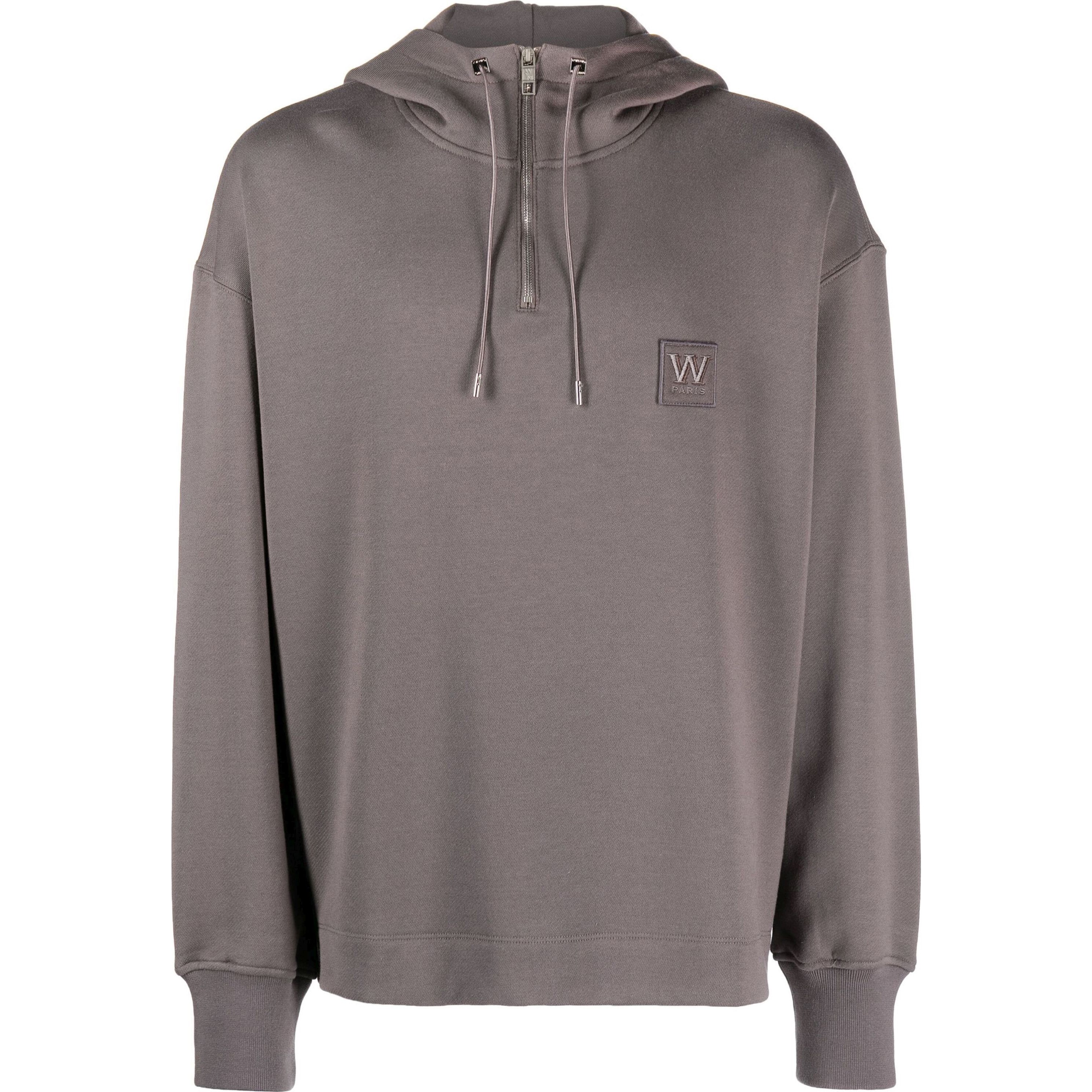 WOOYOUNGMI Džemperis vyrams, Pilka, Mens hoodies
