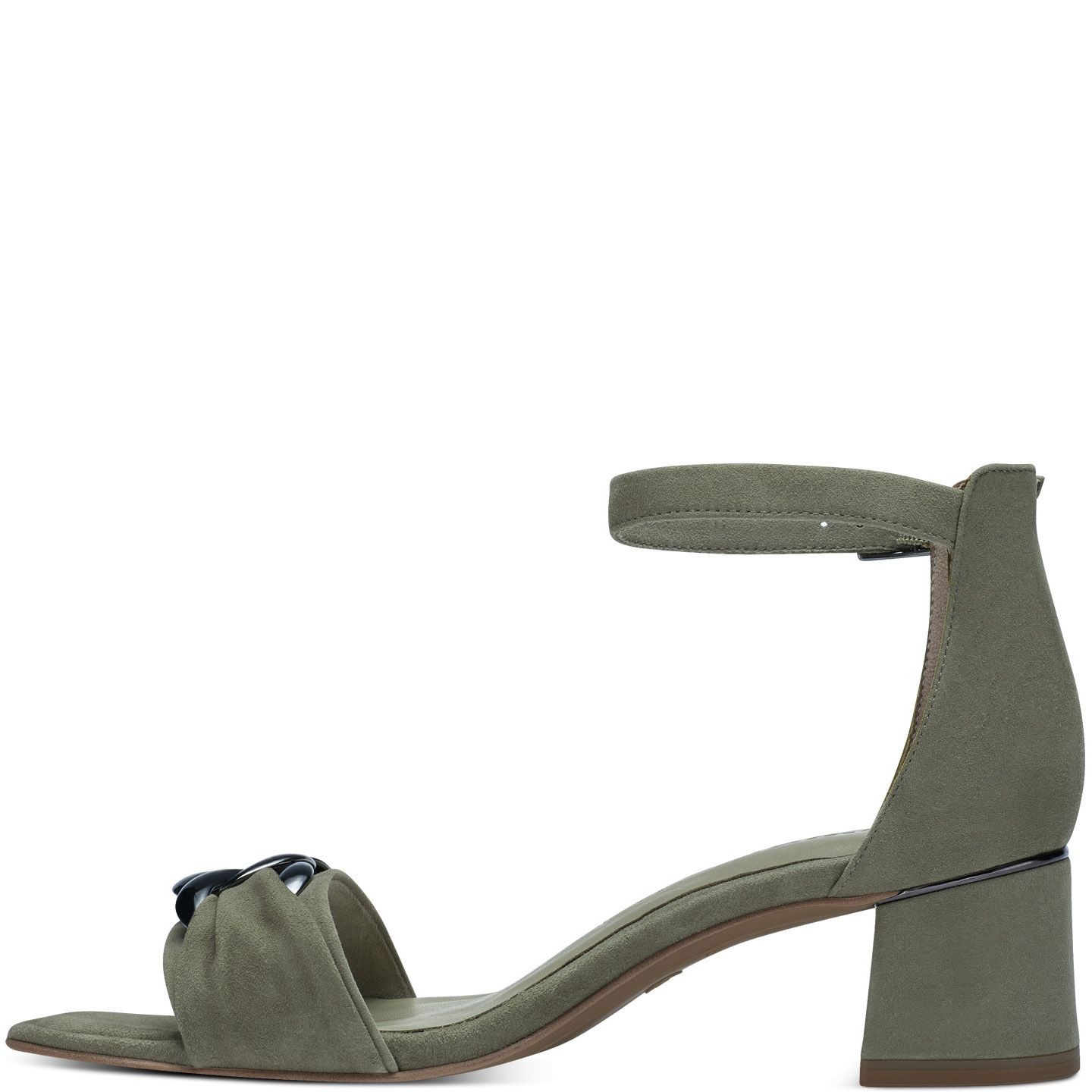 TAMARIS Basutės moterims, Žalia, SANDALS TOP 3
