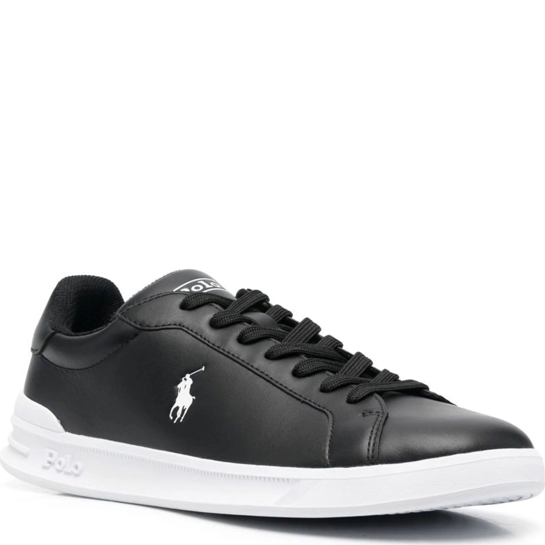 POLO RALPH LAUREN Sportiniai bateliai vyrams, Juoda, High top lace sneakers 2