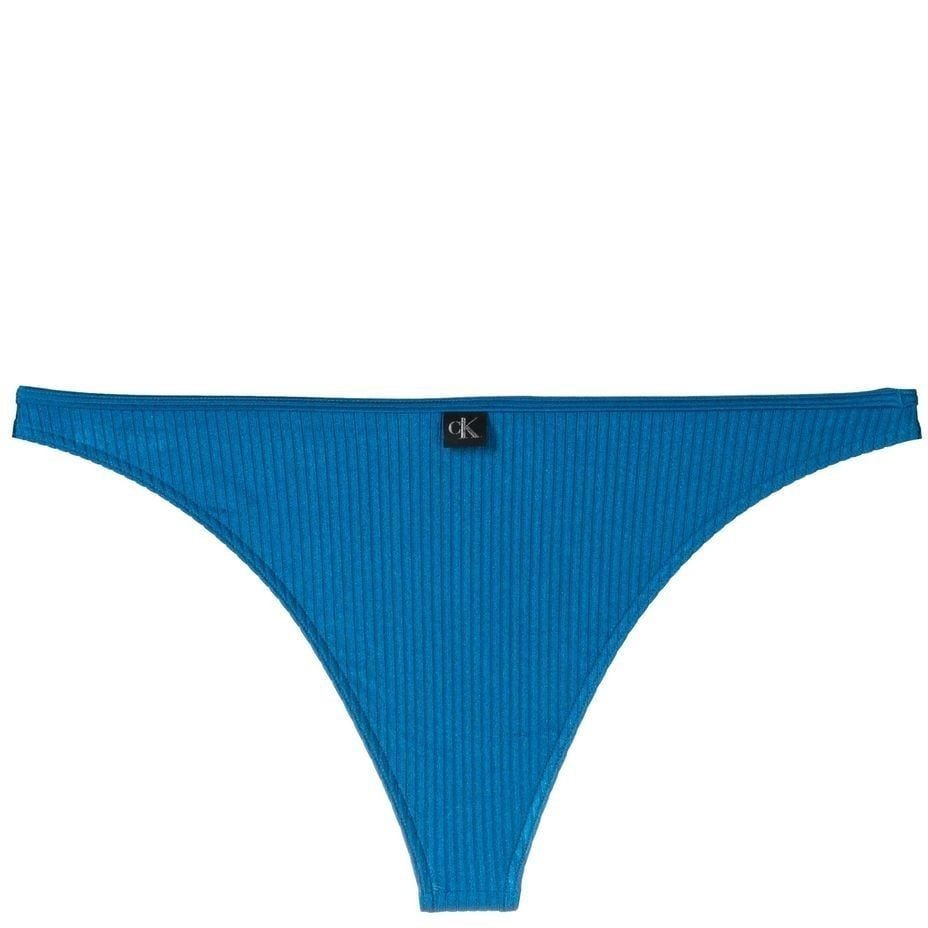 CALVIN KLEIN UW Apatinė kostiumėlio dalis moterims, Mėlyna, Bikini swim 2