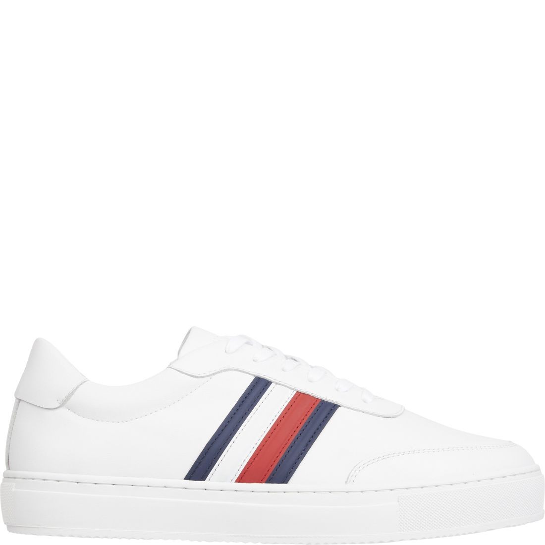TOMMY HILFIGER Sportiniai bateliai vyrams, Balta, Premium cupsole mono shoe 1