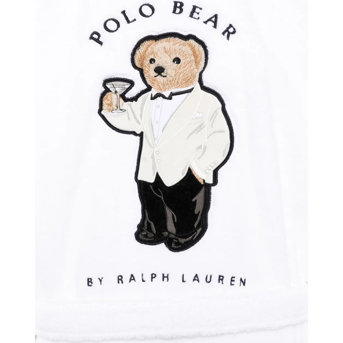 POLO RALPH LAUREN Chalatas vyrams, Balta, L/s shawl-sleep-robe 3