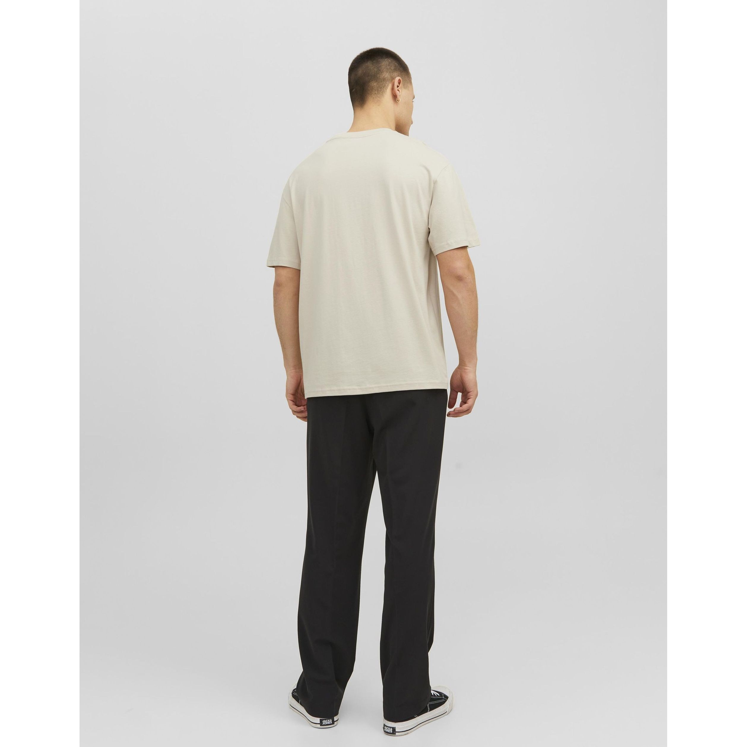 JACK & JONES Marškinėliai vyrams, Smėlio, JORVESTERBRO TEE SS 3
