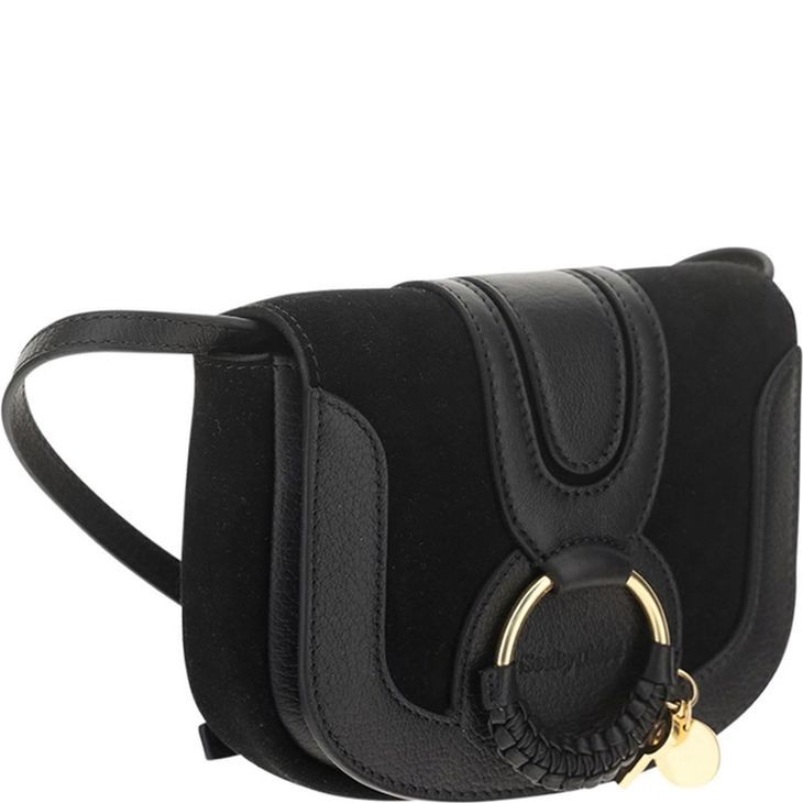 SEE BY CHLOE Rankinė per petį moterims, Juoda, Hana mini bag 3