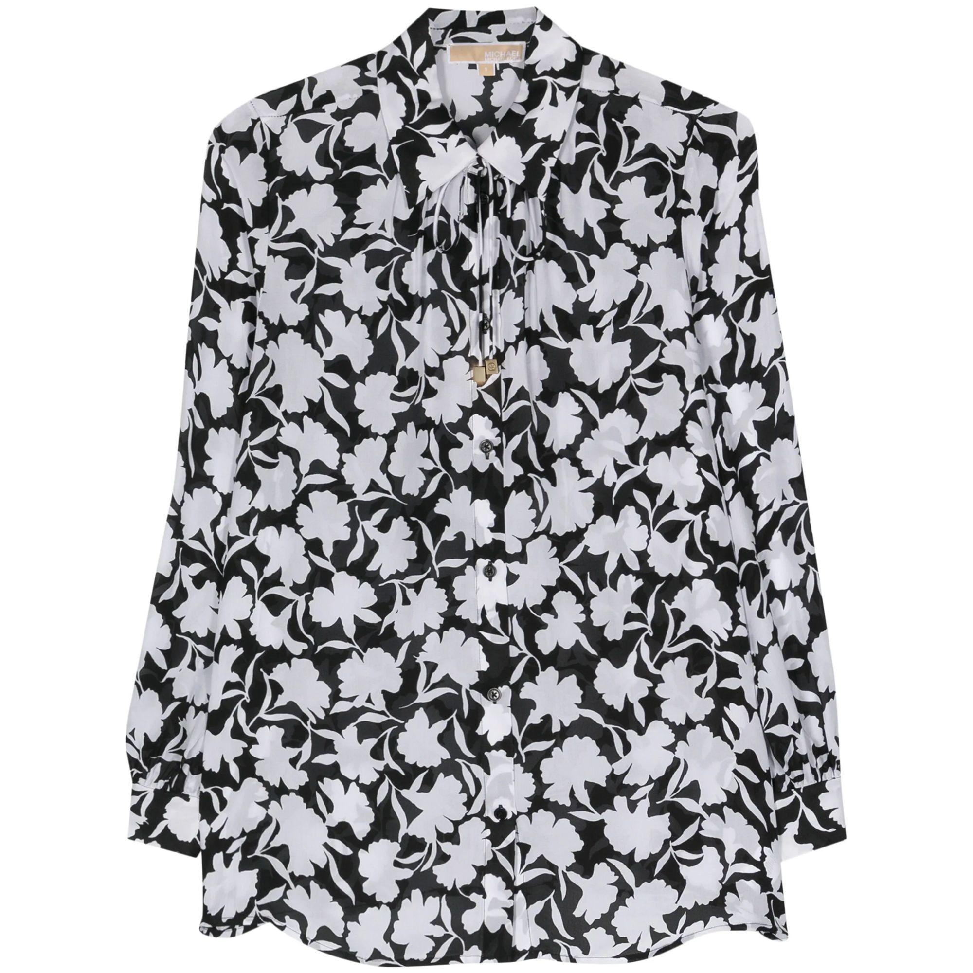 MICHAEL KORS Palaidinės moterims, Juoda, Shadow fleur top 1