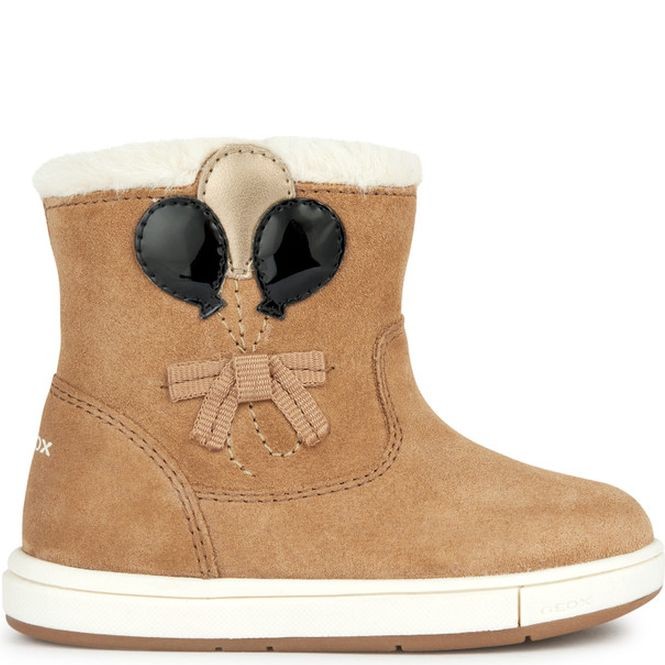 GEOX Aulinukai mergaitėms, Ruda, Trottola booties 1