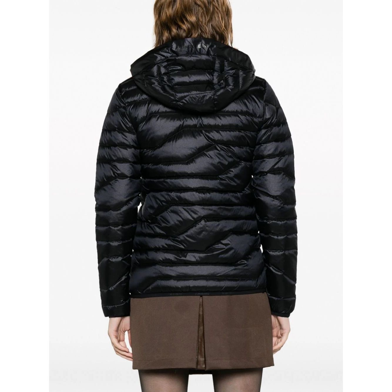J.LINDEBERG Pūkinė liemenė moterims, Juoda, W cliff light down hood 4