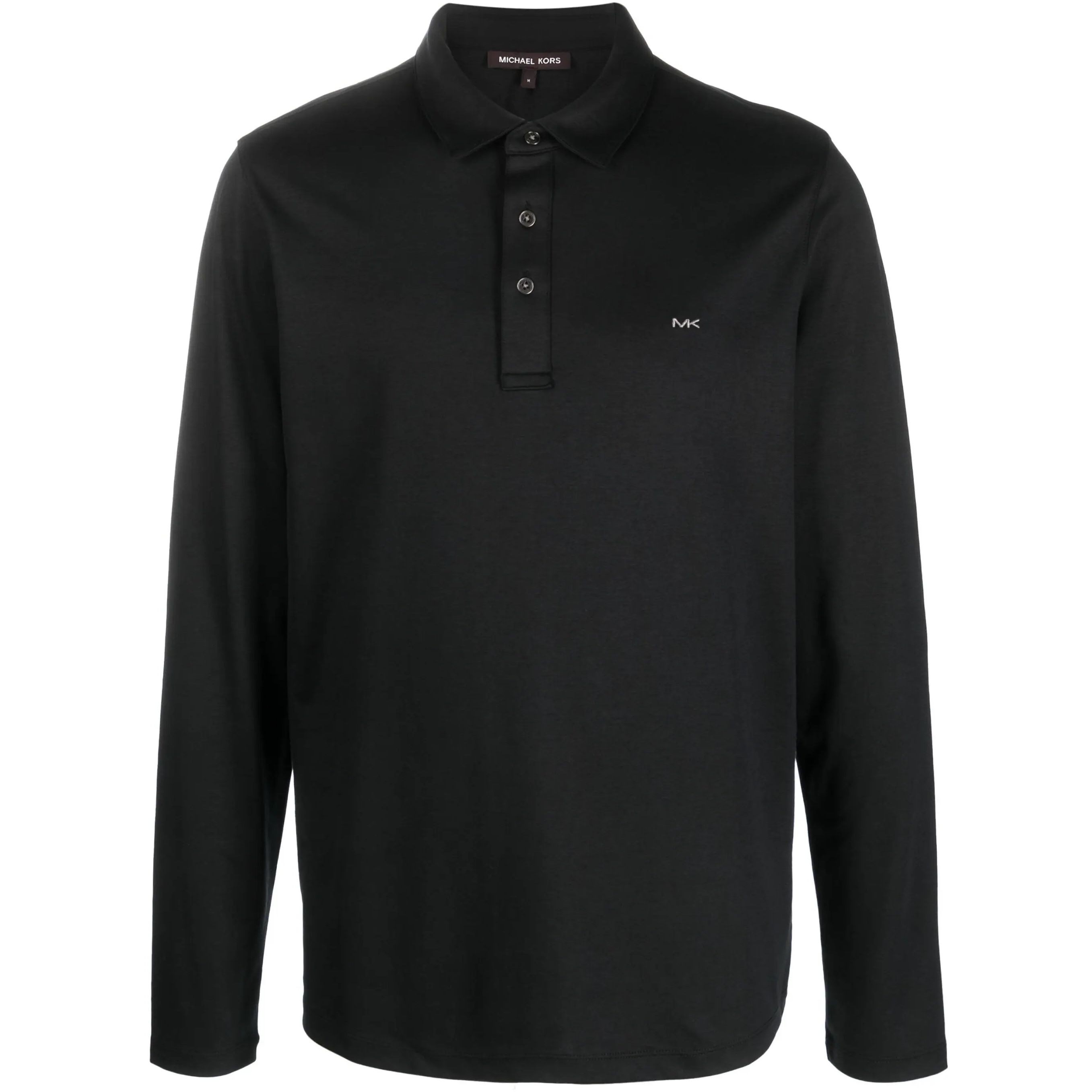 MICHAEL KORS Marškiniai vyrams, Juoda, Long sleeve mk polo