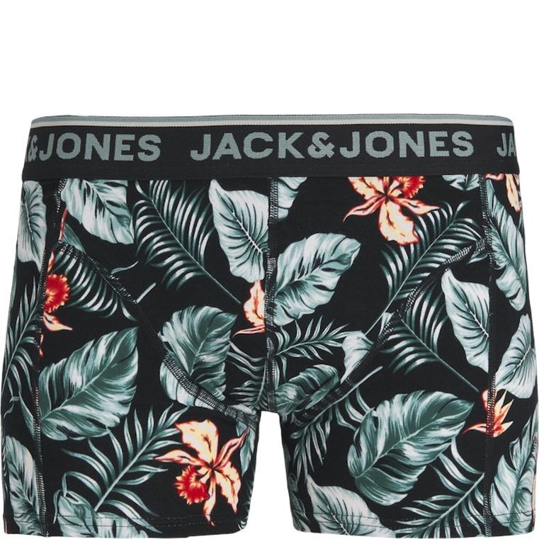 JACK & JONES Apatinė kostiumėlio dalis vyrams, Juoda, JACTROPICAL FLO