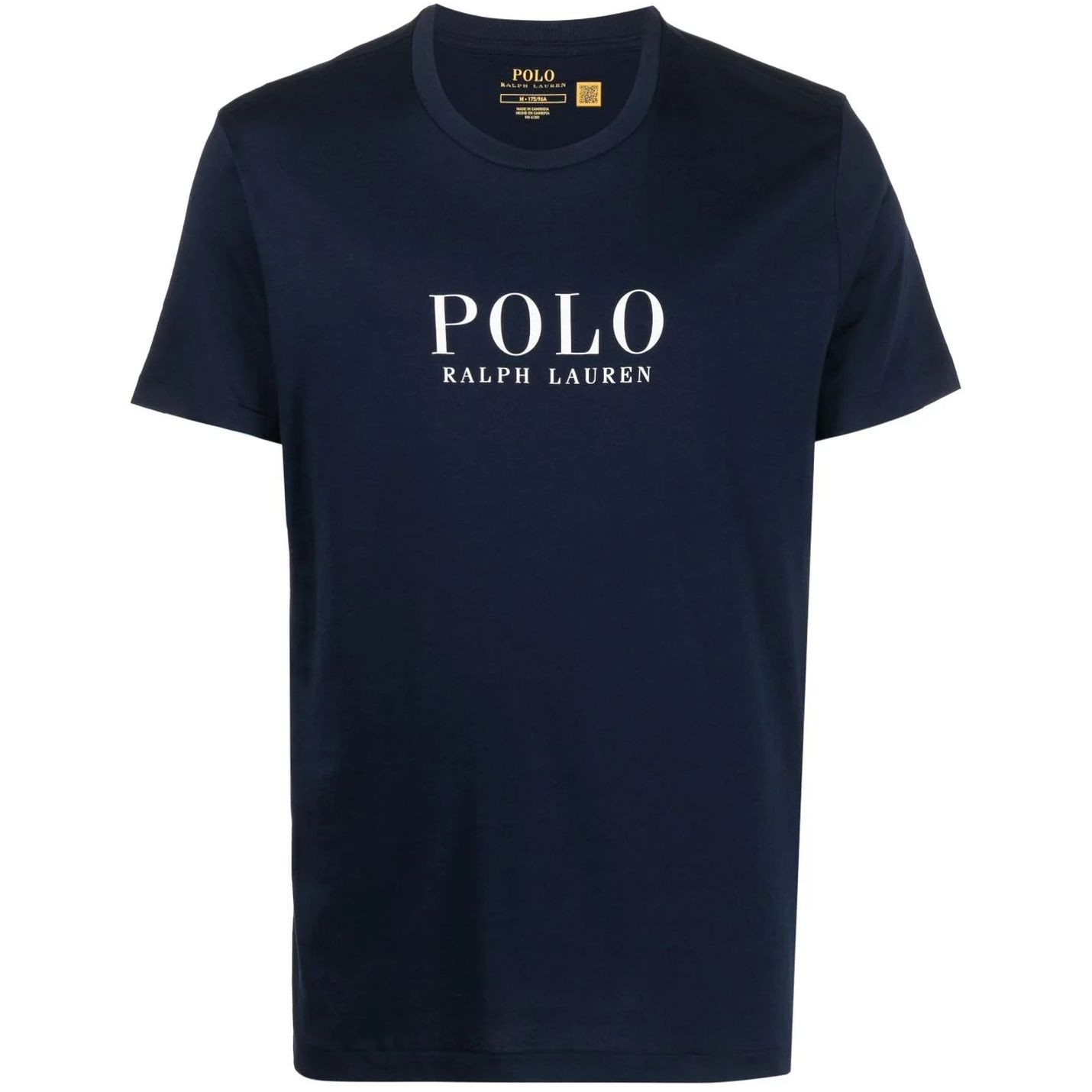 POLO RALPH LAUREN Marškinėliai trump. rankovėmis vyrams, Mėlyna, Crewneck sleep top 1