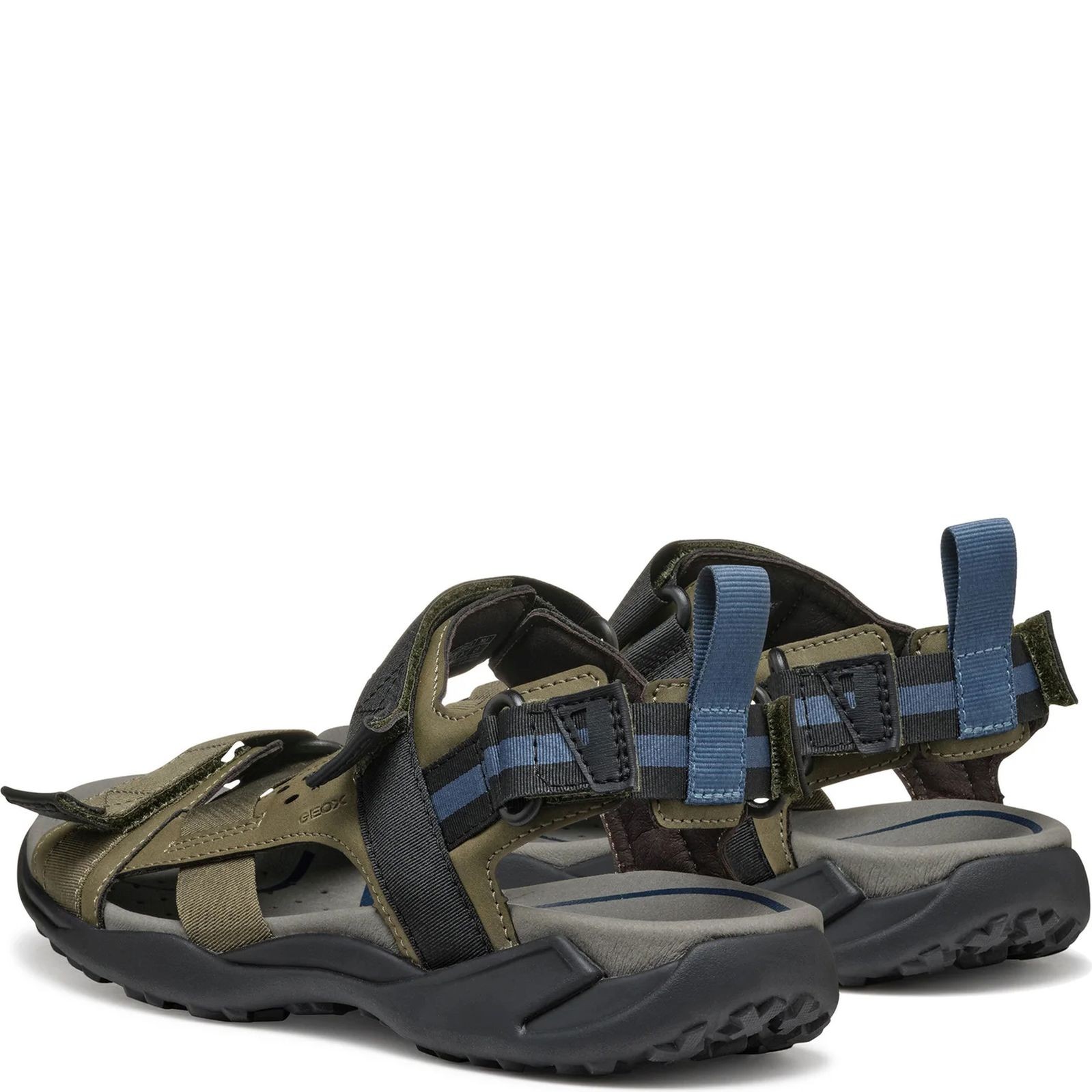 GEOX Basutės vyrams, Žalia, Terreno grip sandals 3