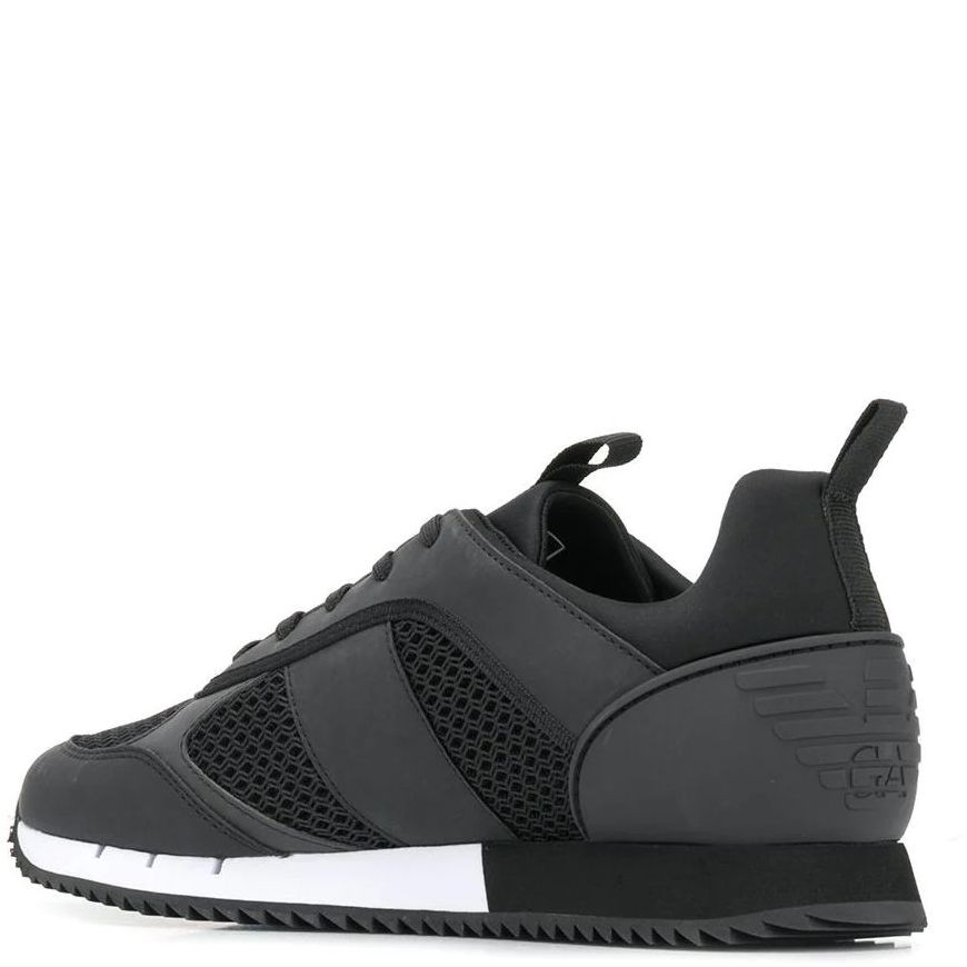 EA7 Sportiniai bateliai vyrams, Juoda, Sneakers 3