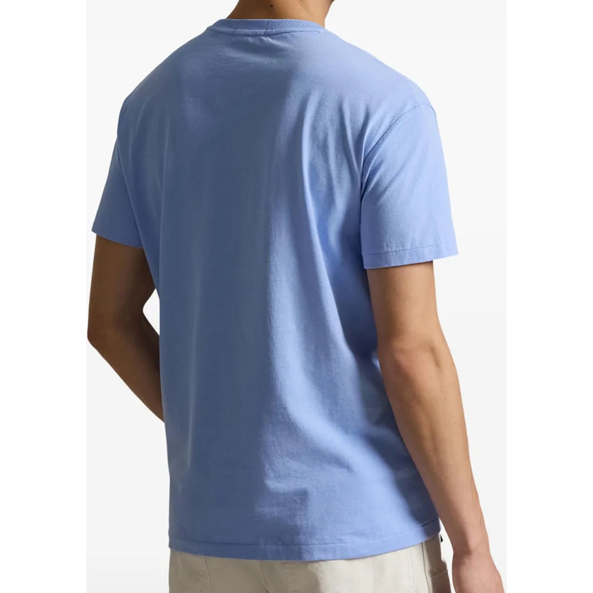 POLO RALPH LAUREN Marškinėliai trump. rankovėmis vyrams, Mėlyna, Knit-t-shirt 3