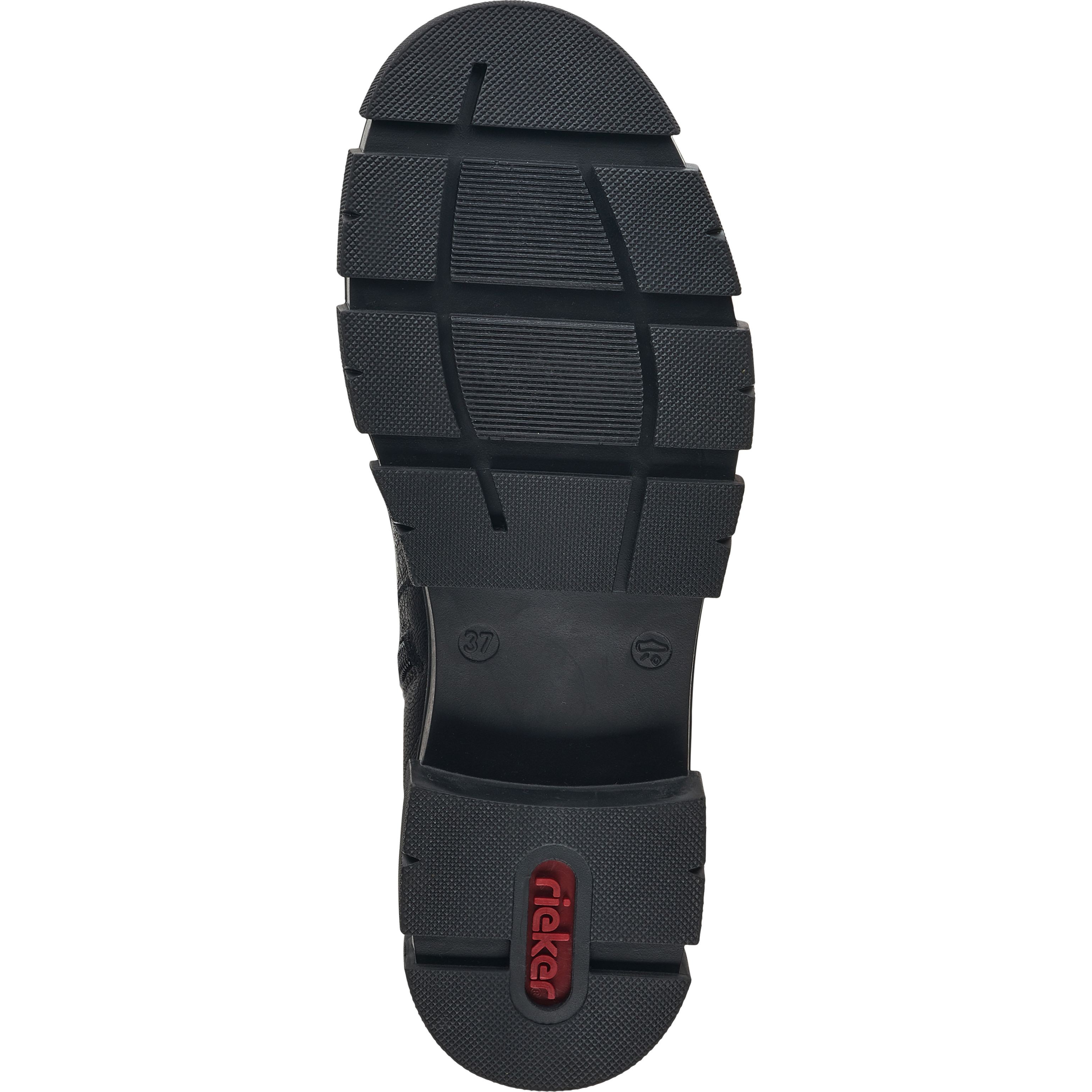 RIEKER Auliniai moterims, Juoda, BOOTS 6