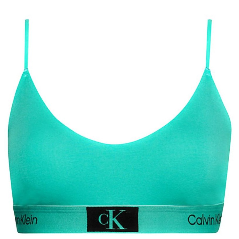 CALVIN KLEIN UW Liemenėlė moterims, Mėlyna, Unlined bralette 1