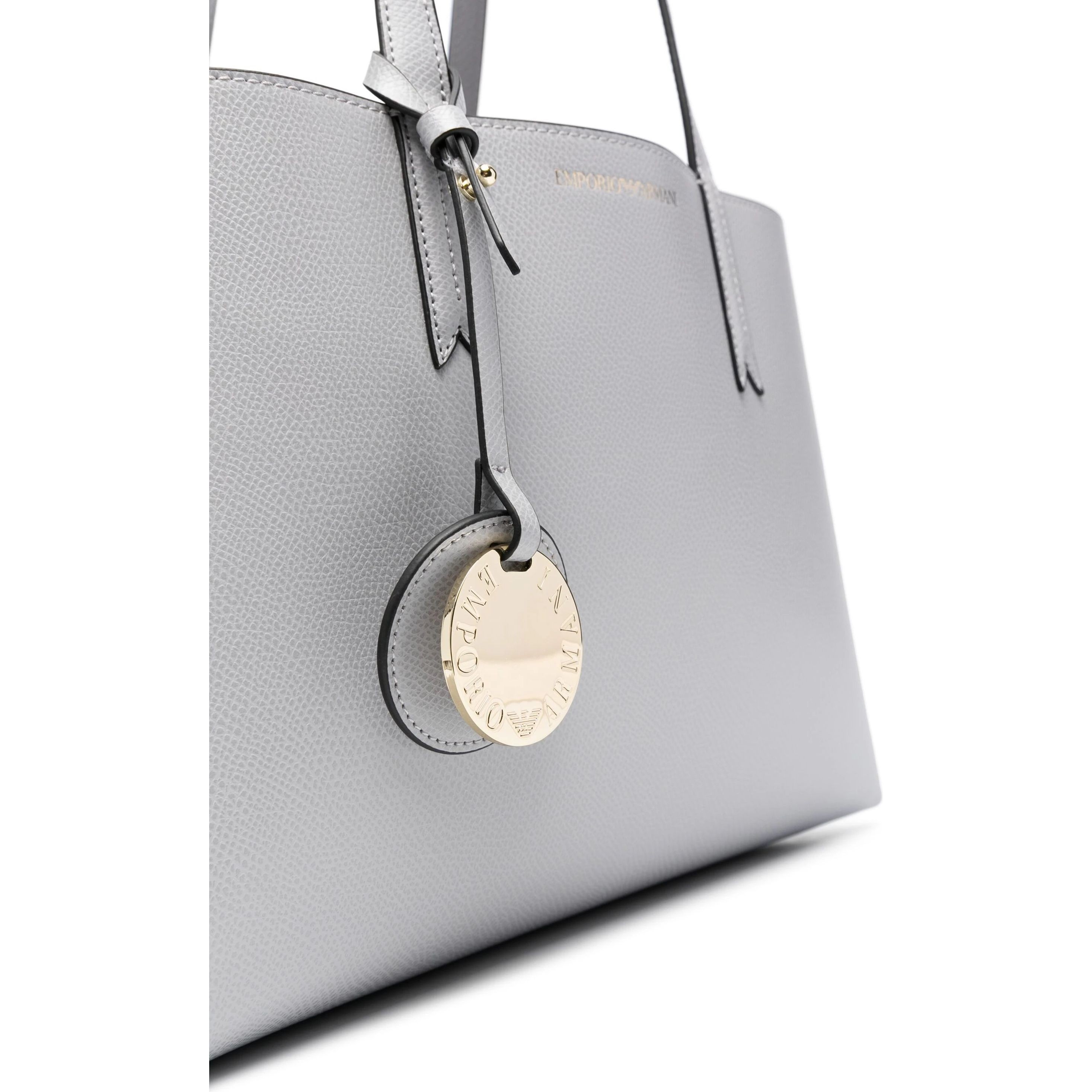 EMPORIO ARMANI Pirkinių krepšys moterims, Pilka, Shopping bag 3