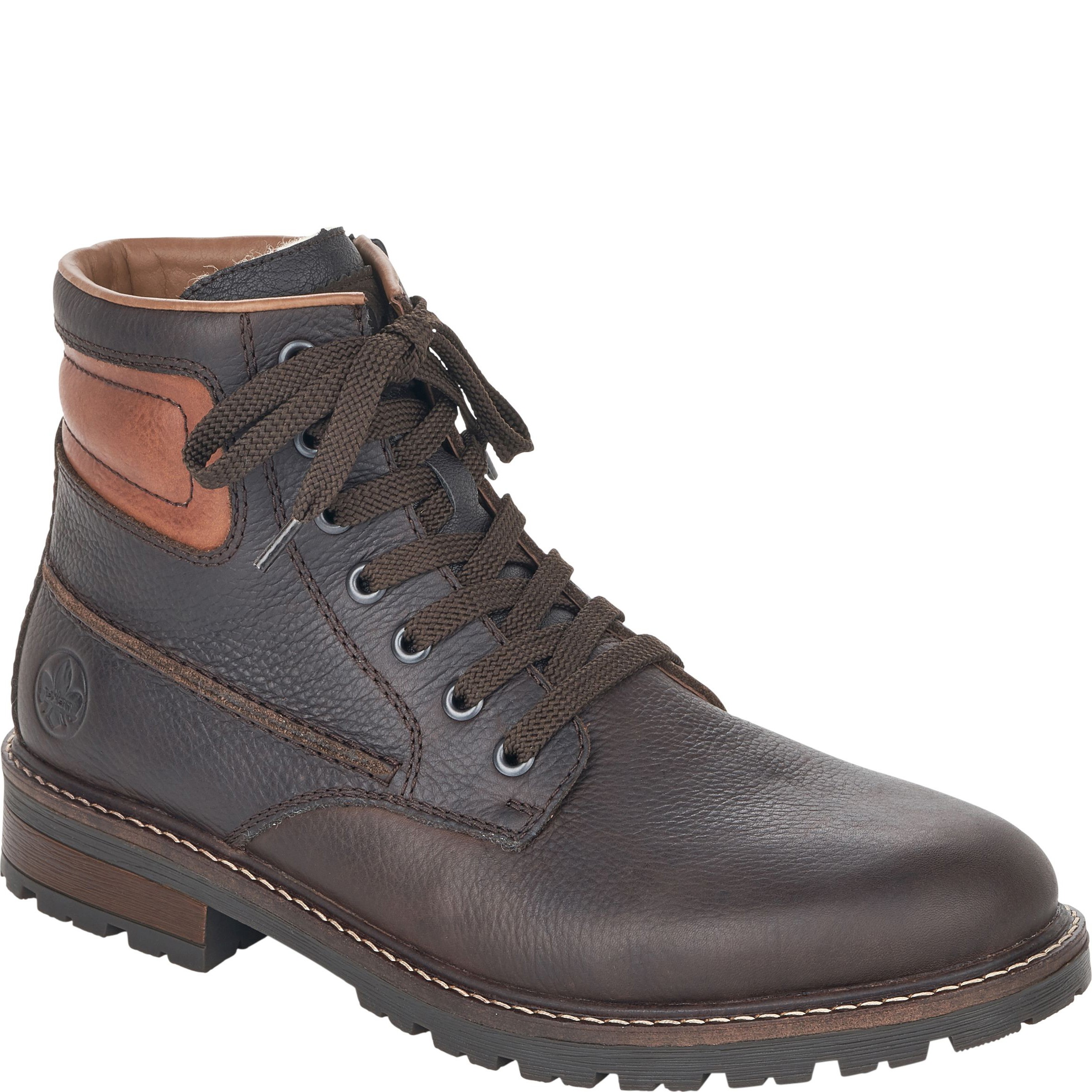 RIEKER Aulinukai vyrams, Ruda, BOOTIES 1