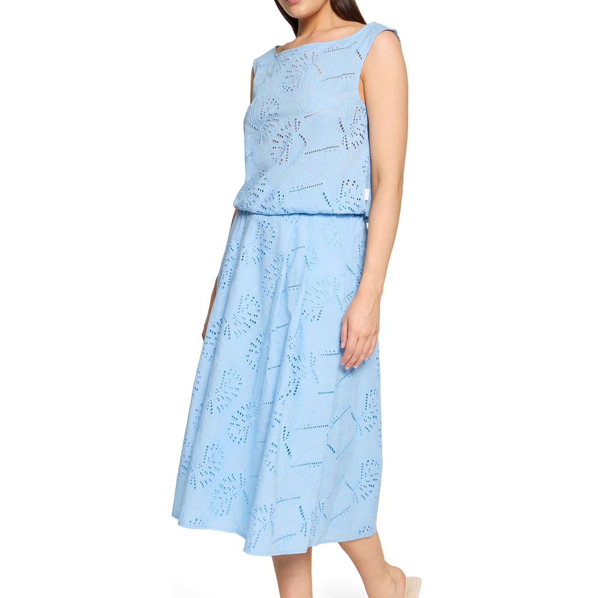 BETTY & CO Midi sijonas moterims, Mėlyna, Midi skirt 9048/3356 5