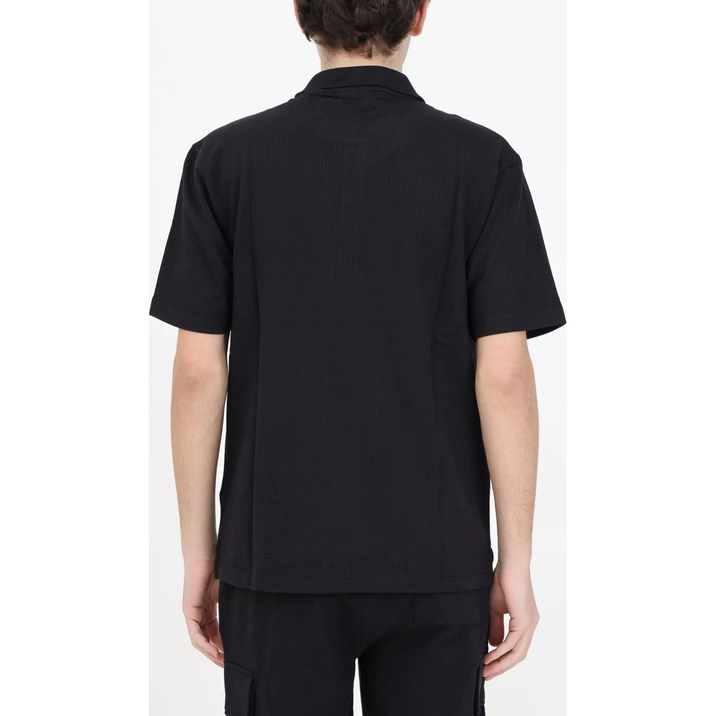 CALVIN KLEIN JEANS Polo marškiniai trumpos rank. vyrams, Juoda, S/s polo 3