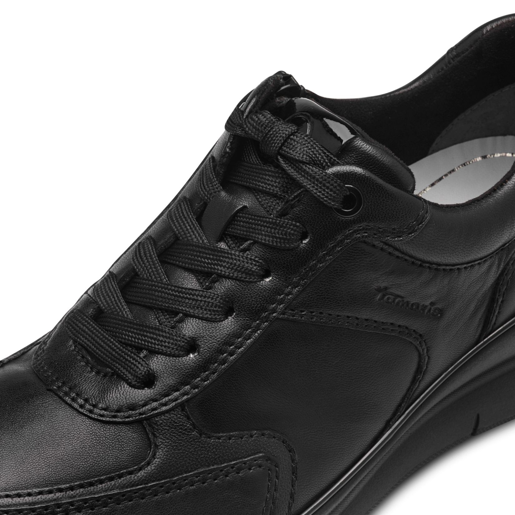 TAMARIS Laisvalaikio bateliai moterims, Juoda, Sneaker low 5