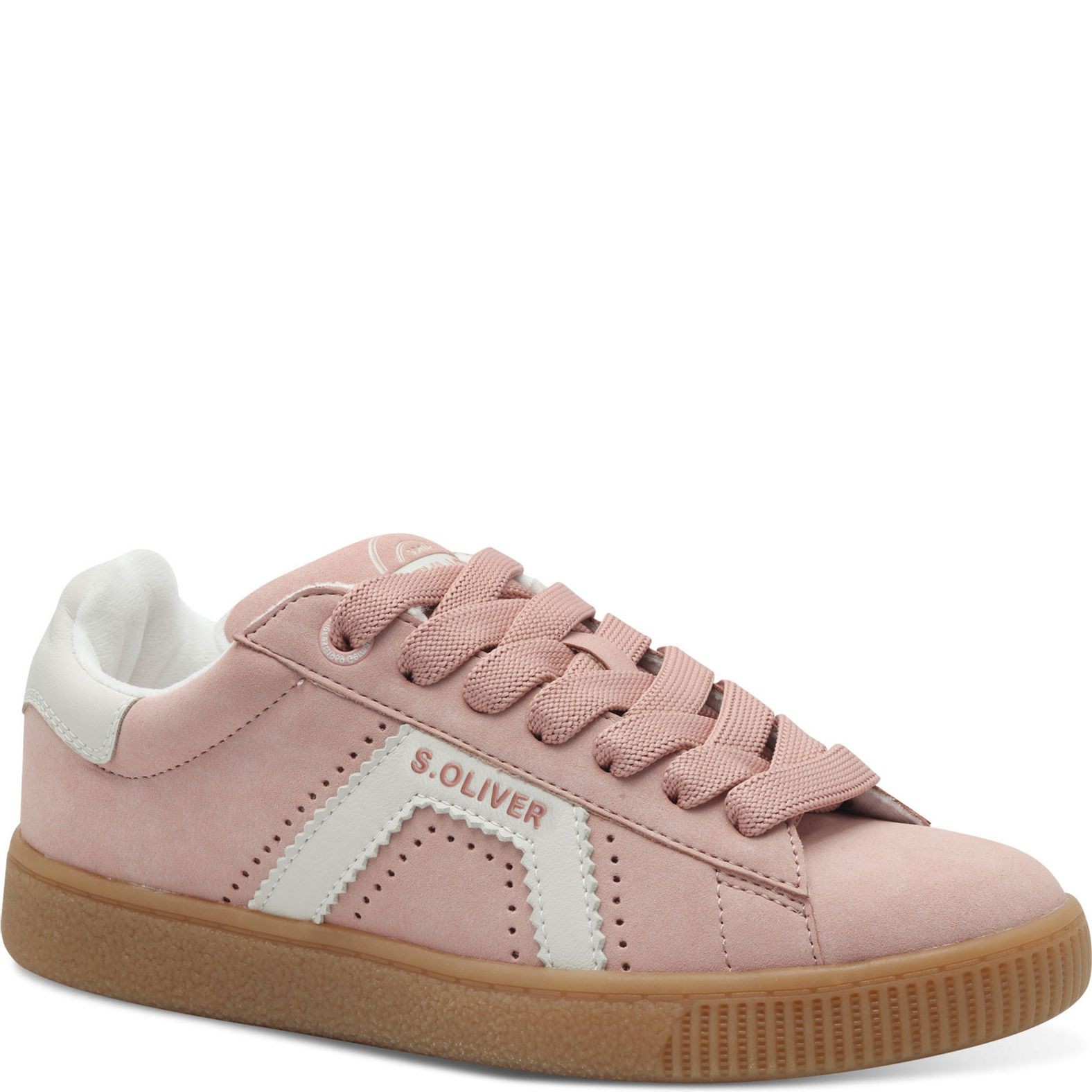 S.OLIVER Laisvalaikio bateliai moterims, Rožinė, Women Lace-up 1
