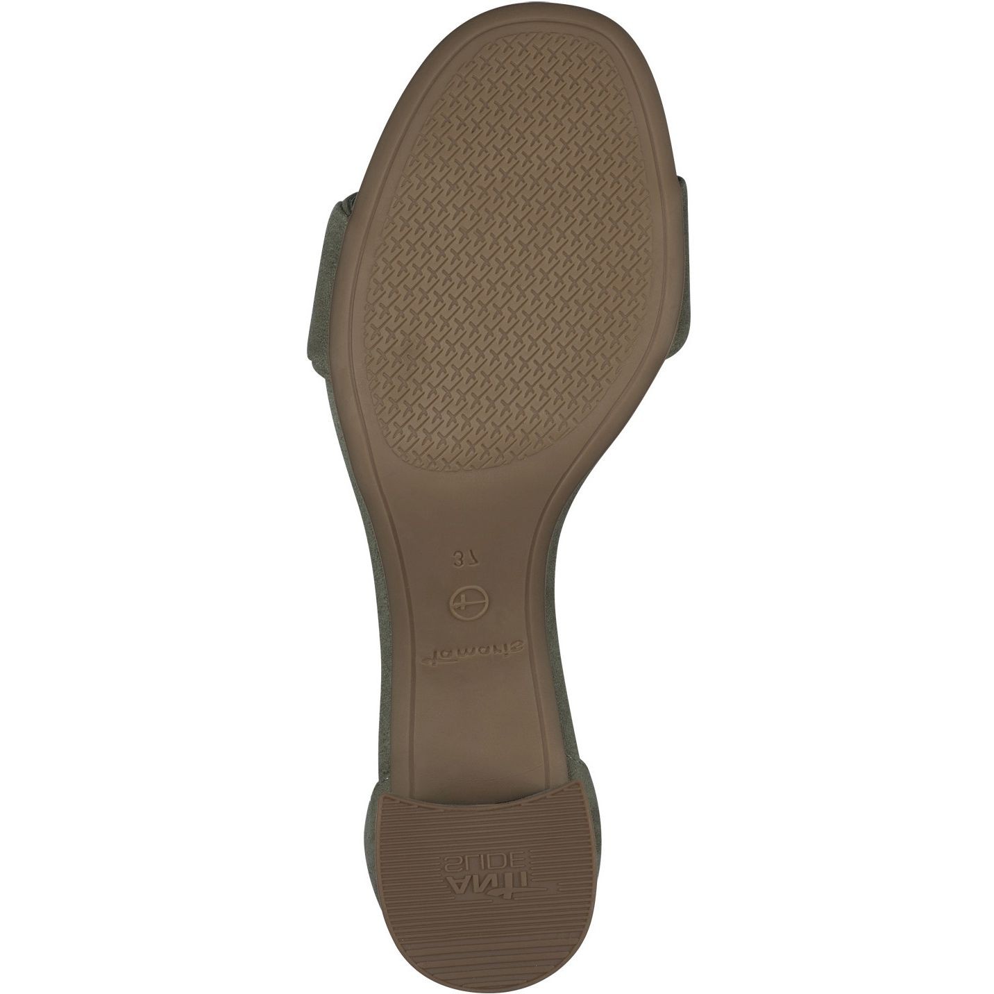 TAMARIS Basutės moterims, Žalia, SANDALS TOP 4