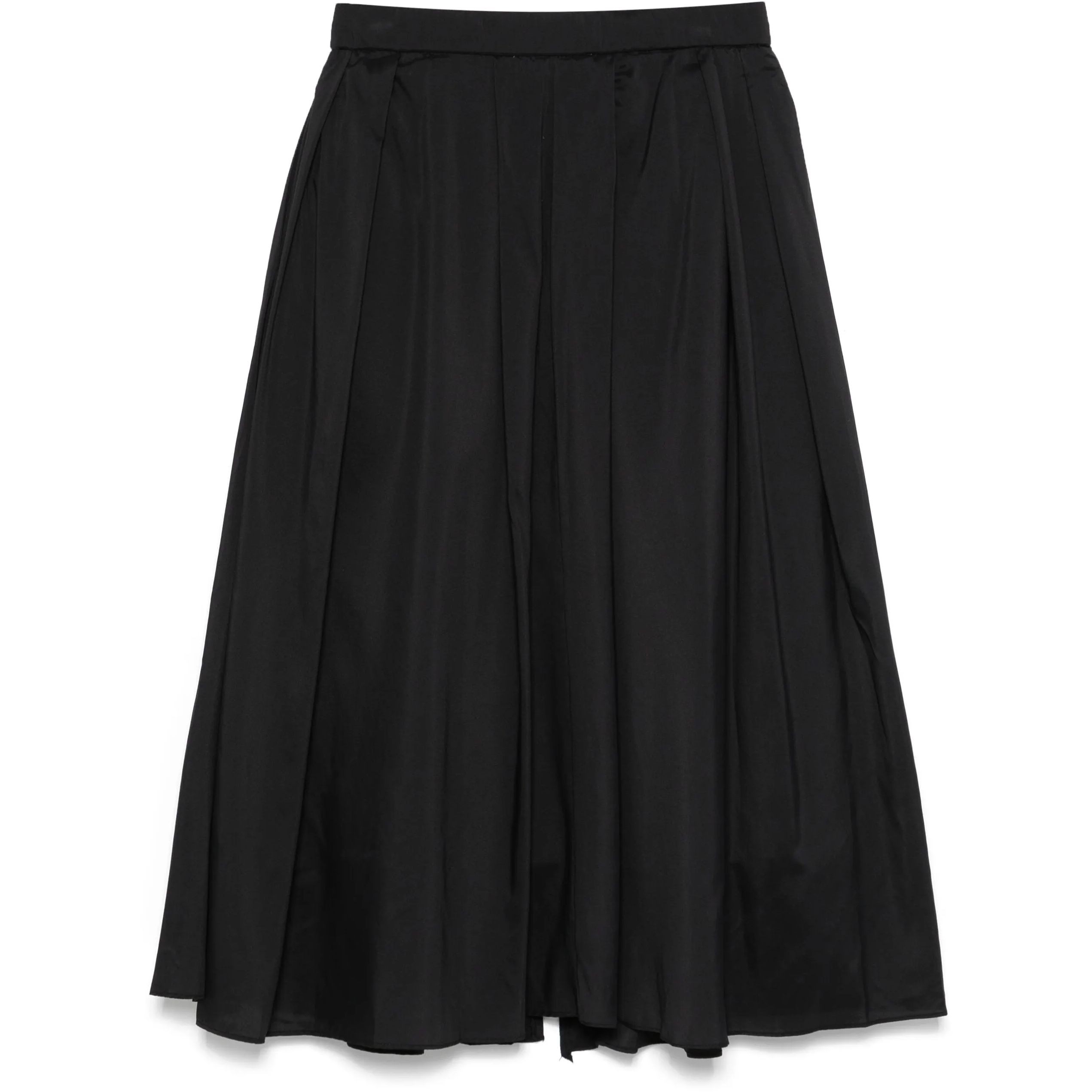 DKNY Mini sijonas moterims, Juoda, Front zip parachute 2