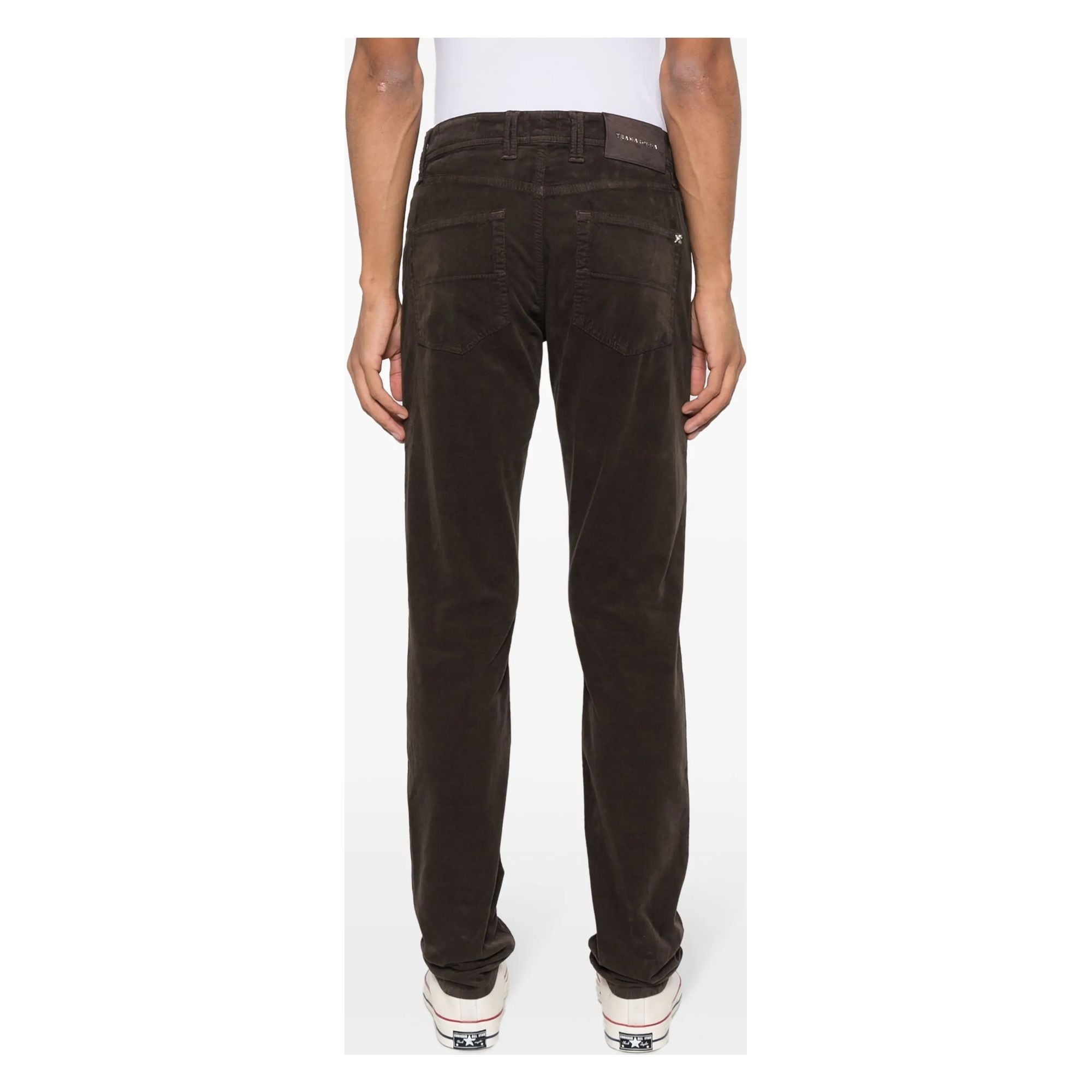 TRAMAROSSA Tiesūs džinsai vyrams, Ruda, Leonardo stretch jeans 4