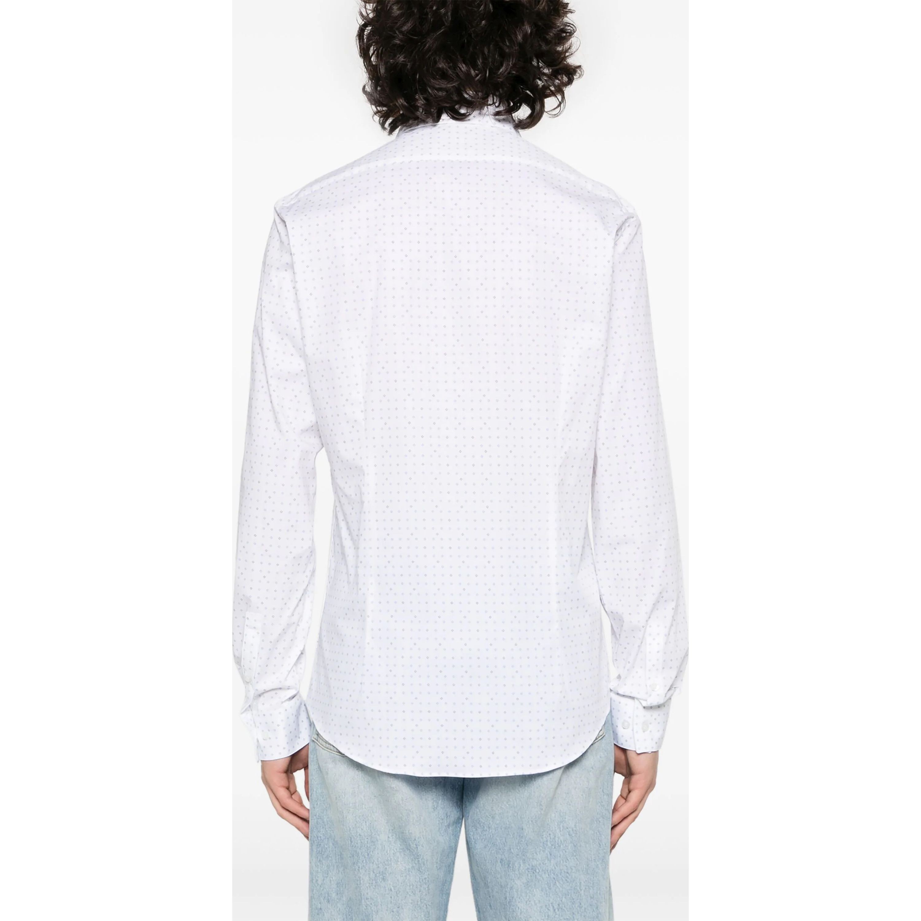 CALVIN KLEIN Marškiniai ilgomis rankovėmis vyrams, Balta, L/s shirt 3