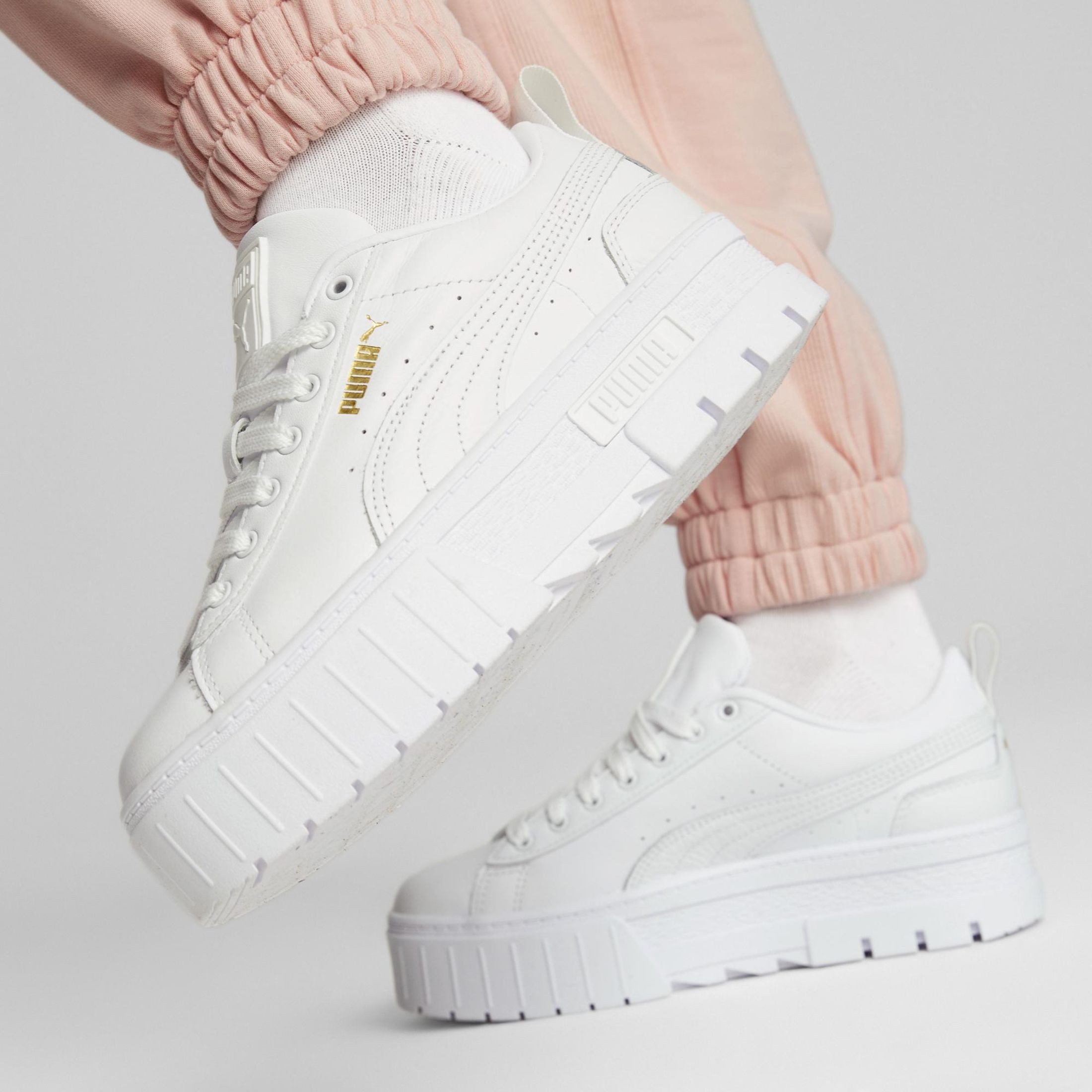 PUMA Laisvalaikio bateliai moterims, Balta, Mayze leisure 3