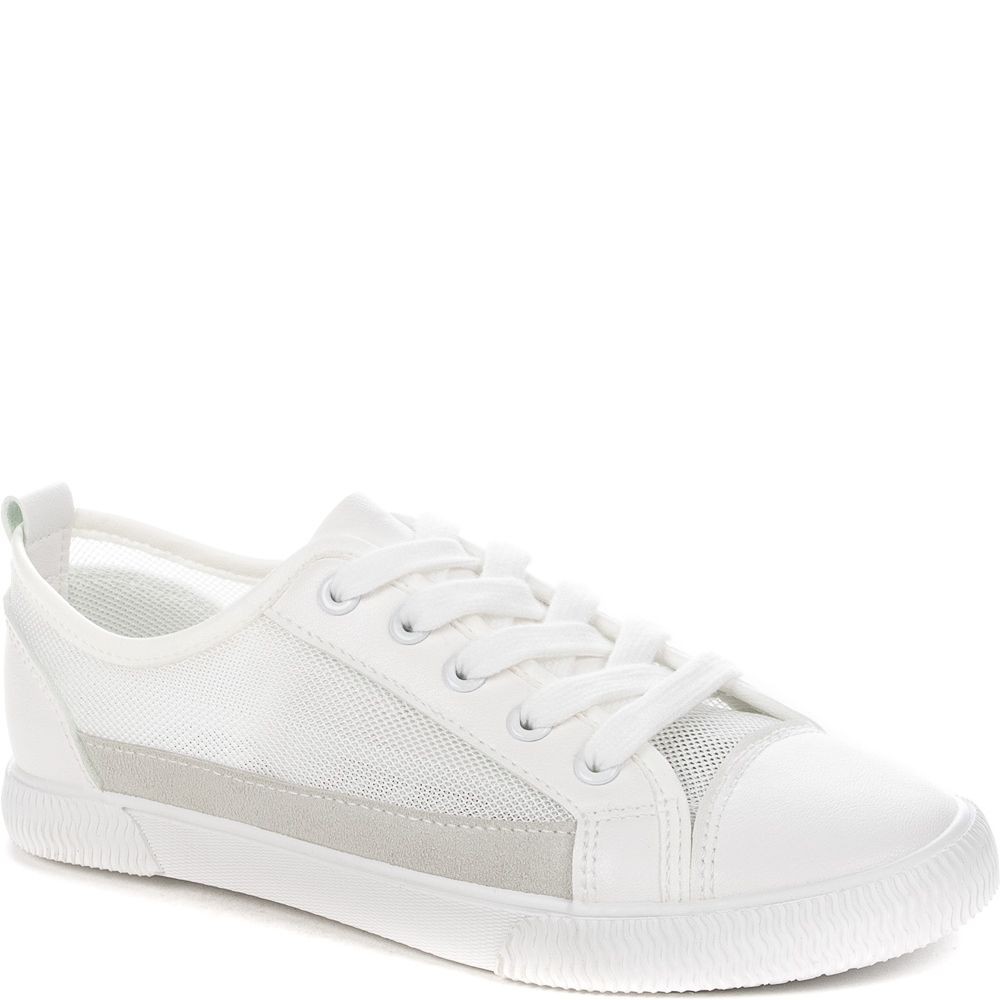 KEDDO DENIM Sportiniai bateliai moterims, Balta, SPORT SHOE