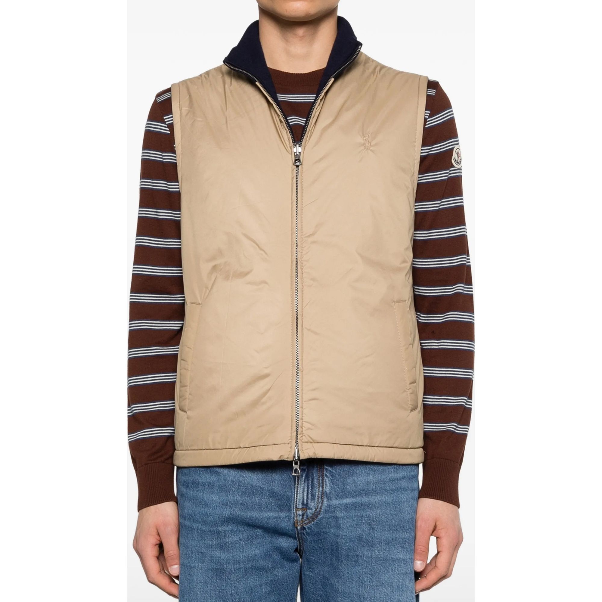 POLO RALPH LAUREN Megztinis vyrams, Mėlyna, Sweater-full zip 6