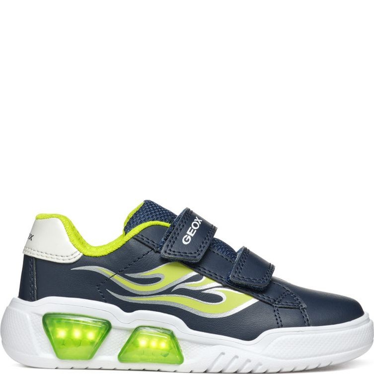 GEOX Laisvalaikio bateliai berniukams, Mėlyna, Illuminus sneakers 7