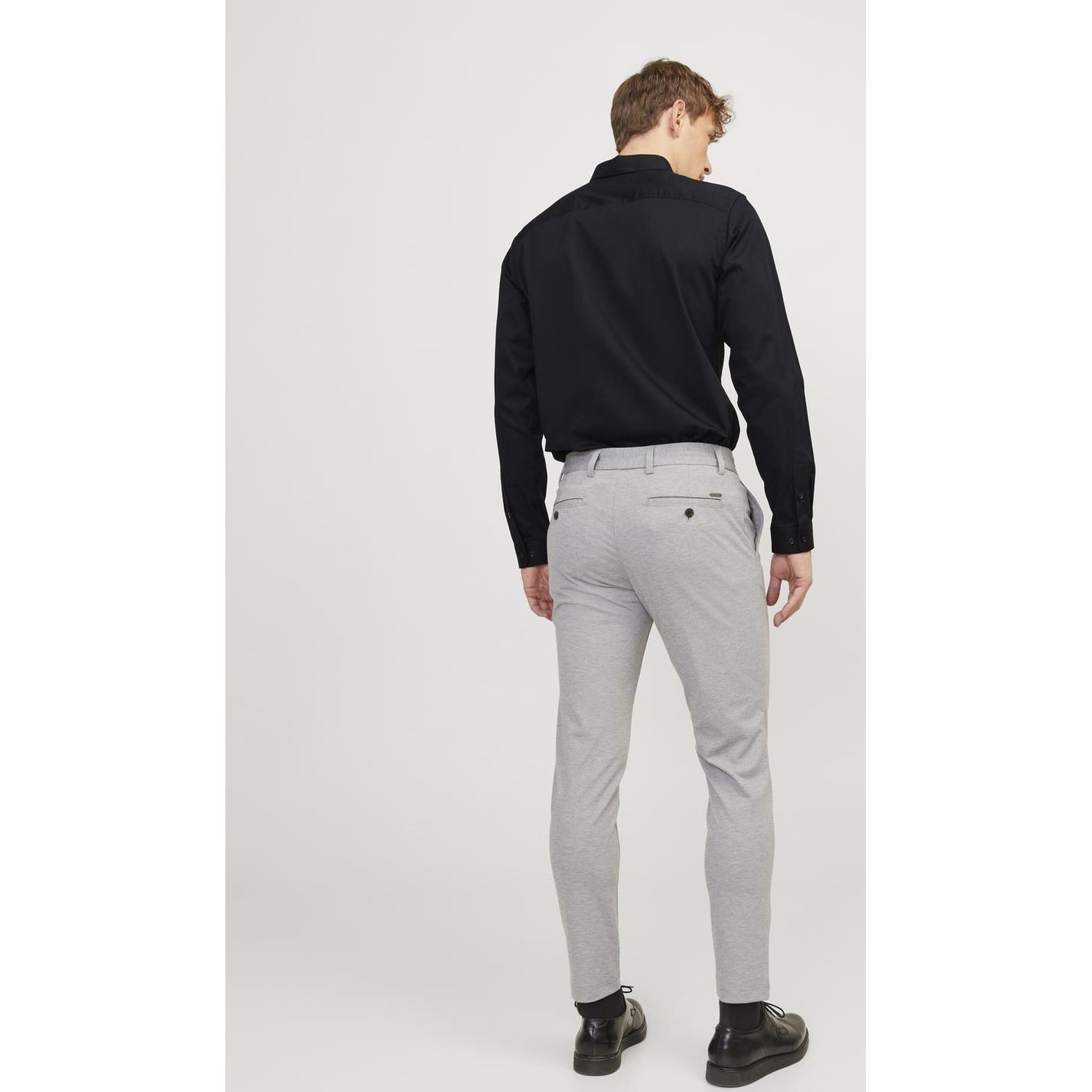 JACK & JONES Marškiniai vyrams, Juoda, JPRBLACARDIFF SHIRT L/ 3