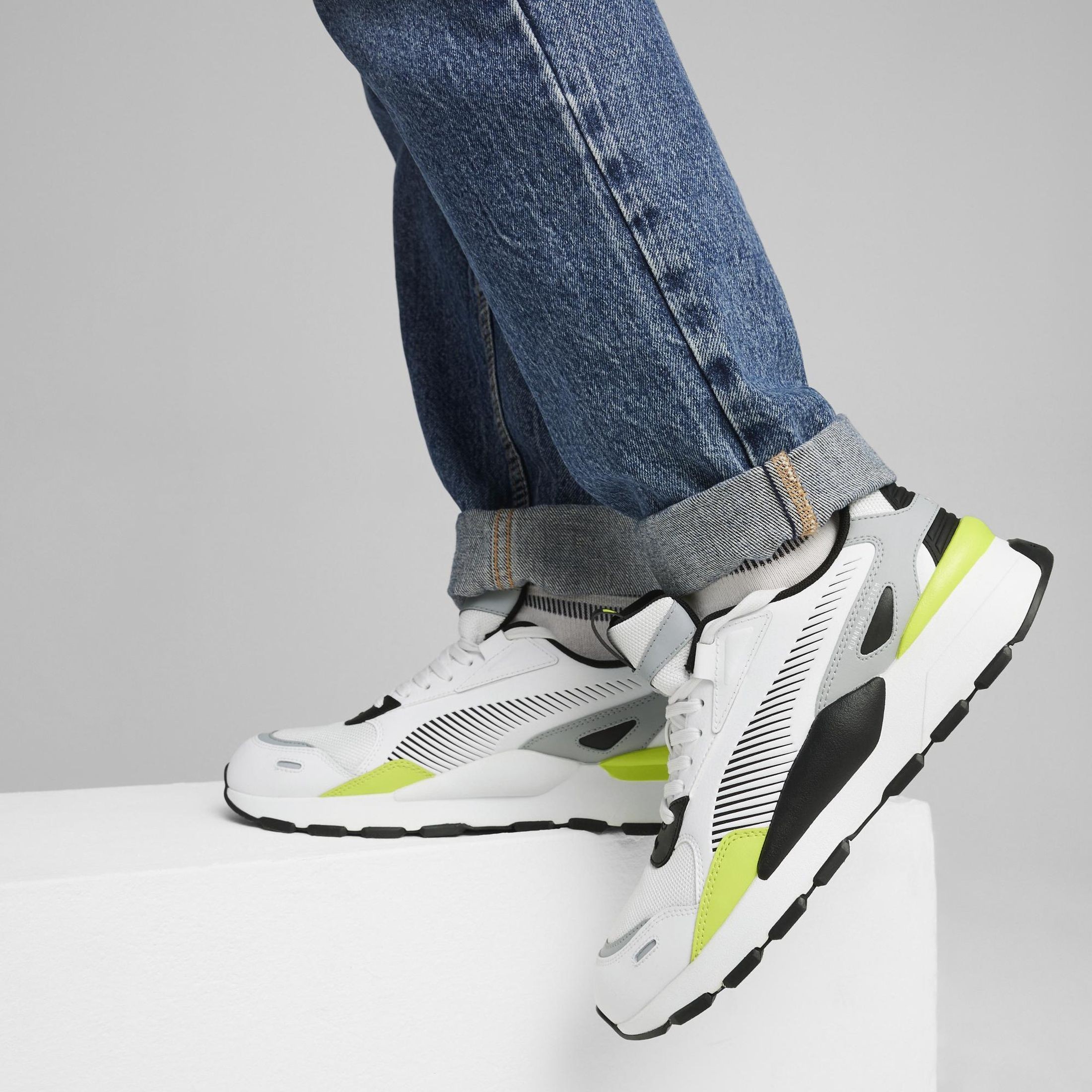PUMA Laisvalaikio bateliai vyrams, Balta, Rs 3.0 leisure 3