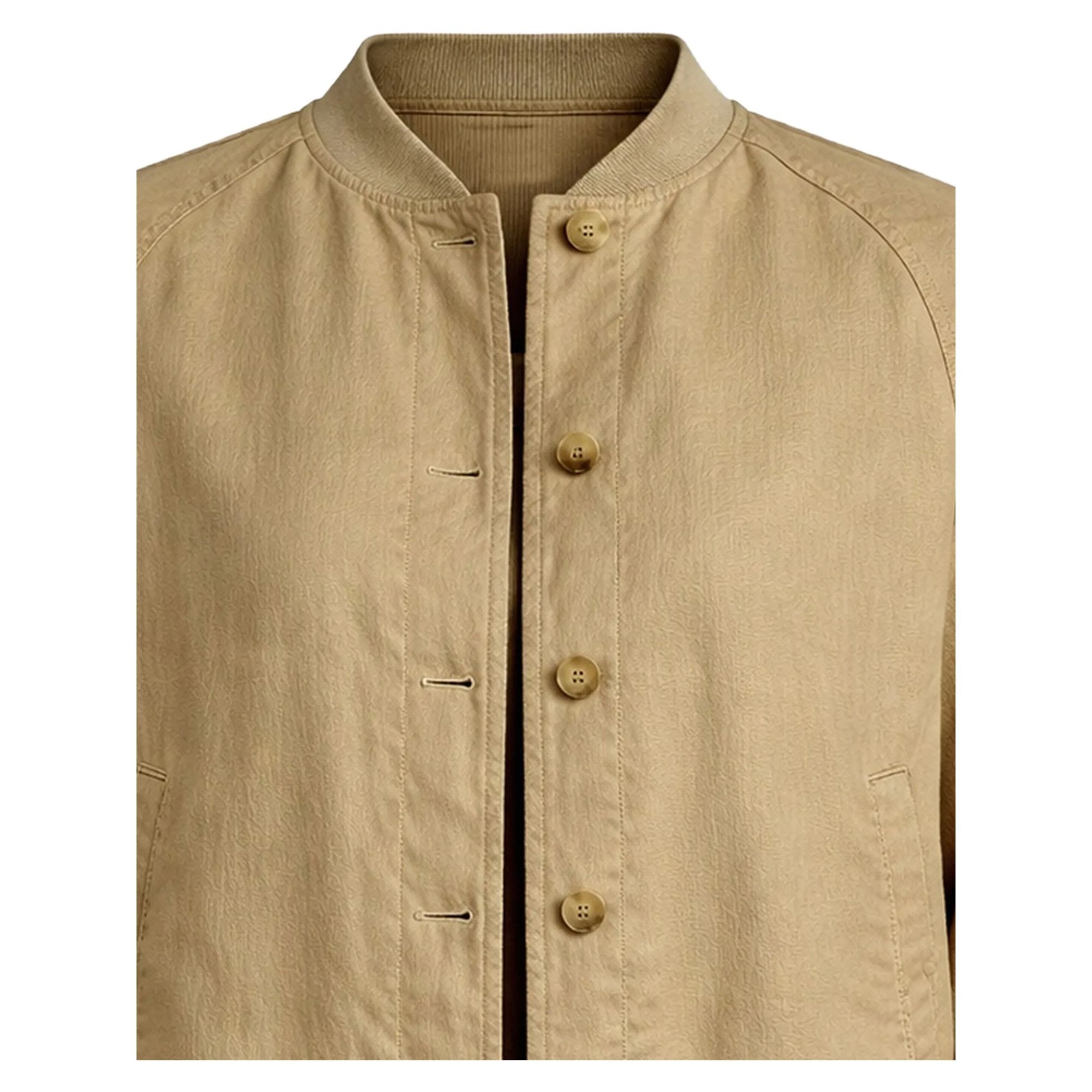 LAUREN RALPH LAUREN Bomberis moterims, Ruda, Woven-bomber-jacket 2