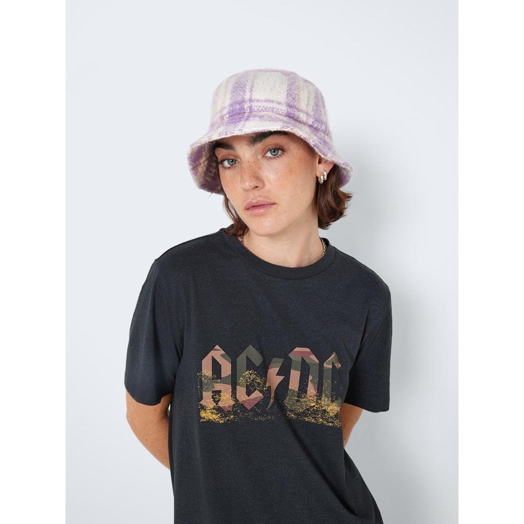 NOISY MAY Skrybėlė moterims, Violetinė, %NMLULA BUCKET HAT 2