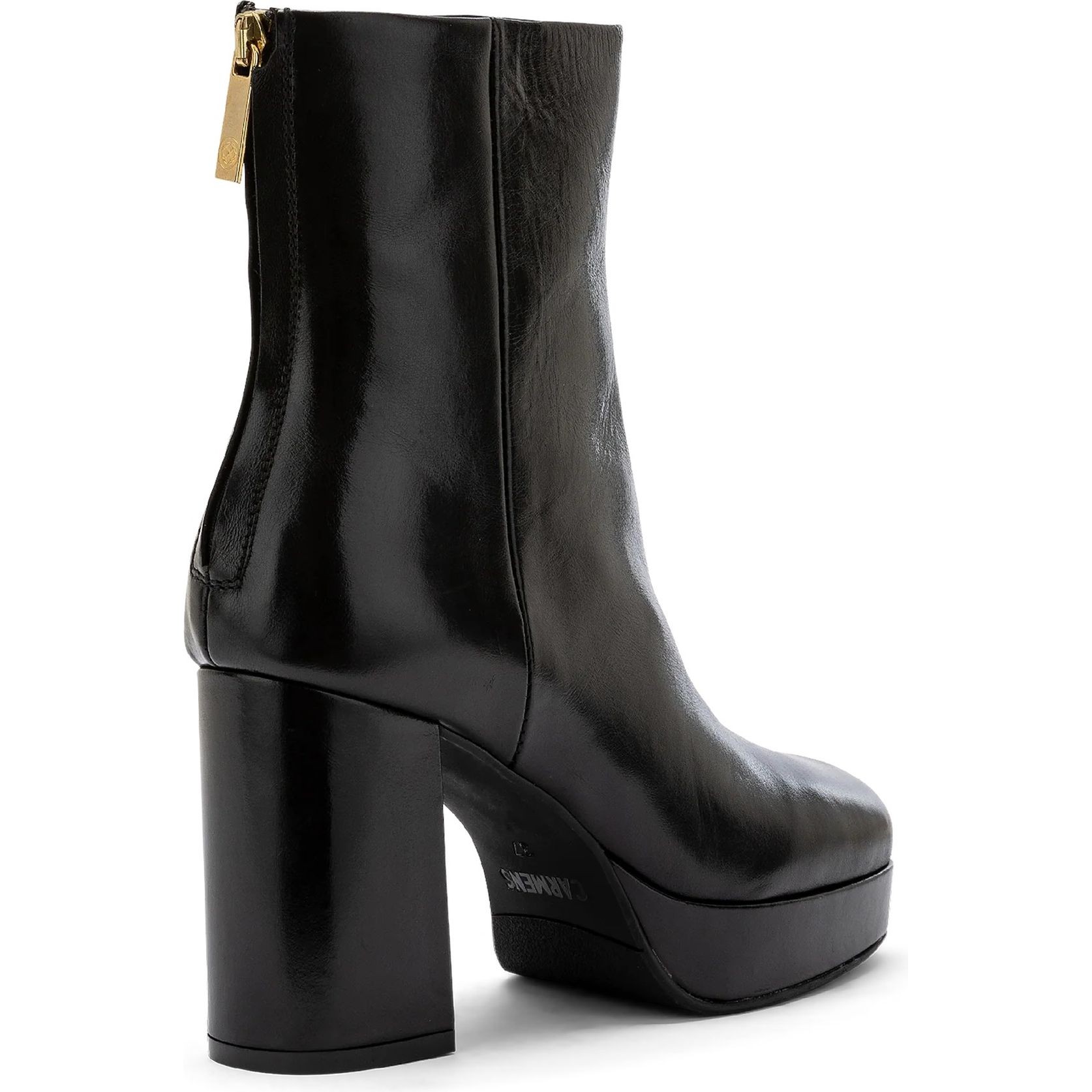 CARMENS Aulinukai moterims, Juoda, Charlie zip booties 3