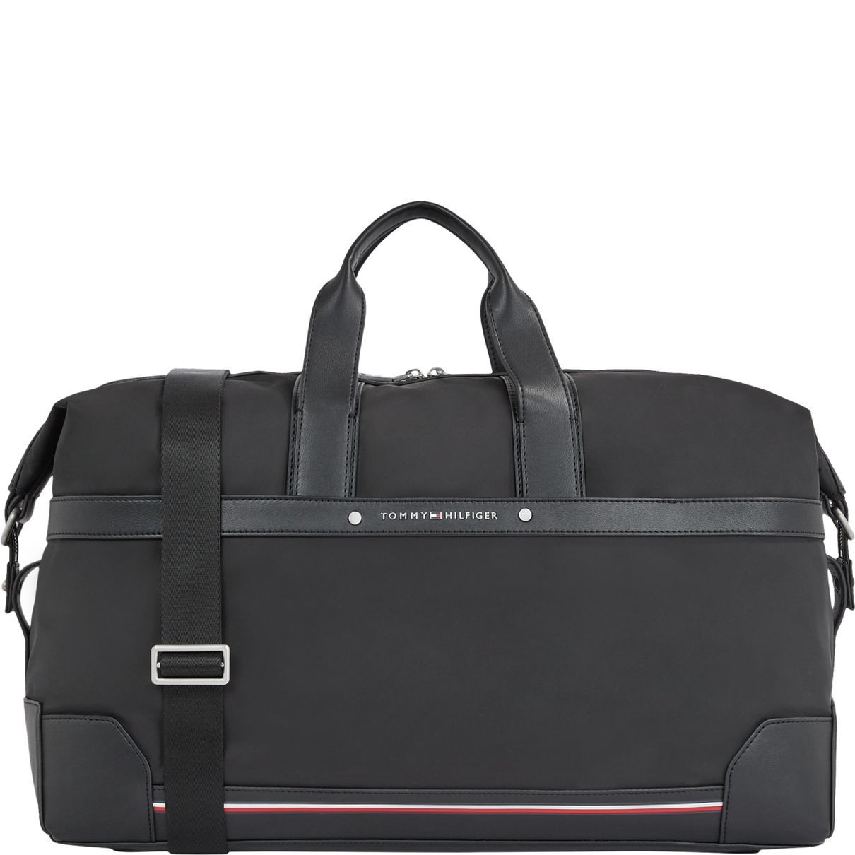TOMMY HILFIGER Rankinė, krepšys vyrams, Juoda, Central repreve weekender 1