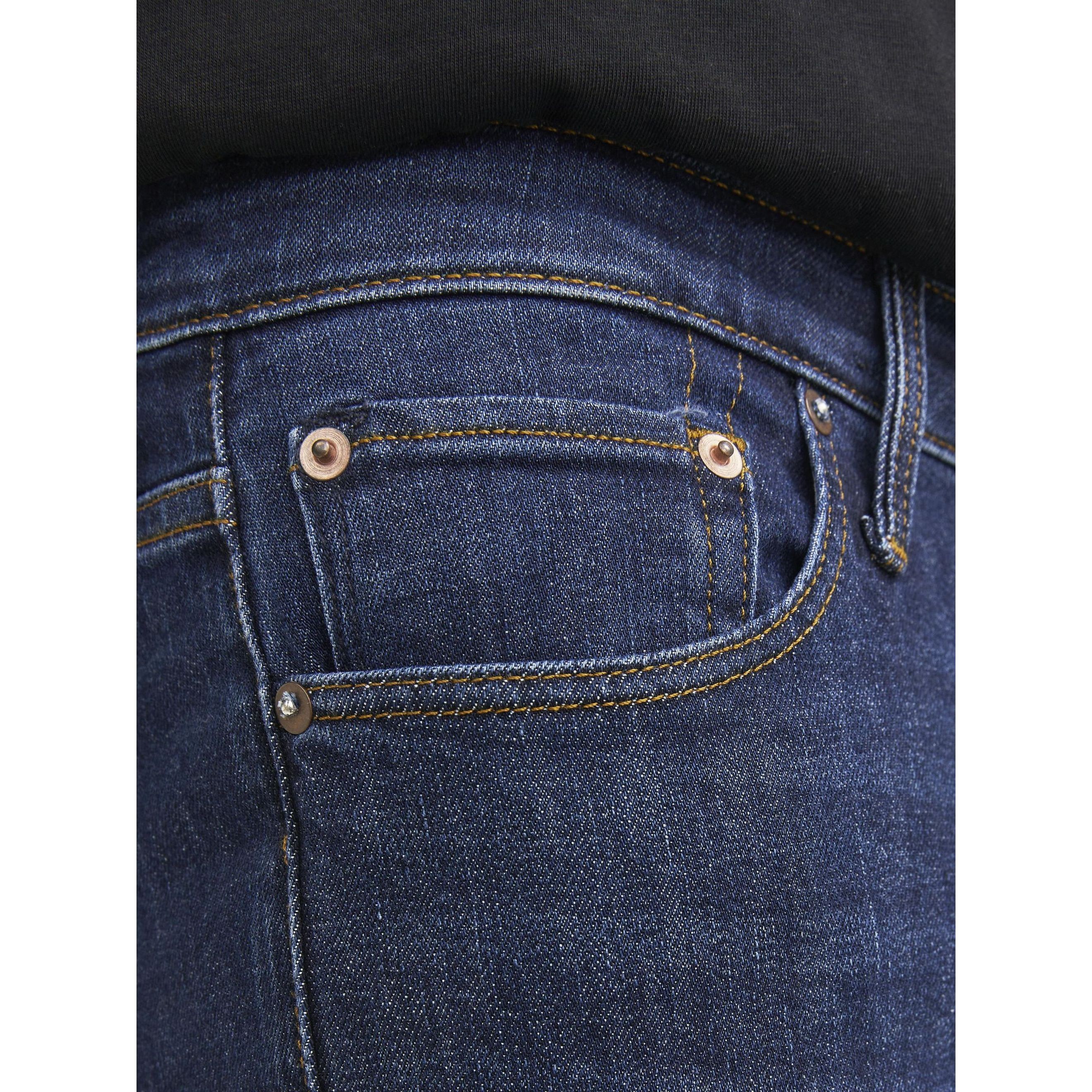 JACK & JONES Slim džinsai vyrams, Mėlyna, JJIGLENN JJEVAN AM 577 7