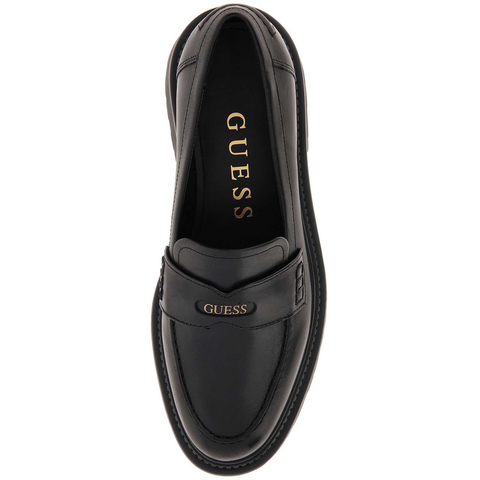 GUESS Loaferiai moterims, Juoda, Finda loafers 4