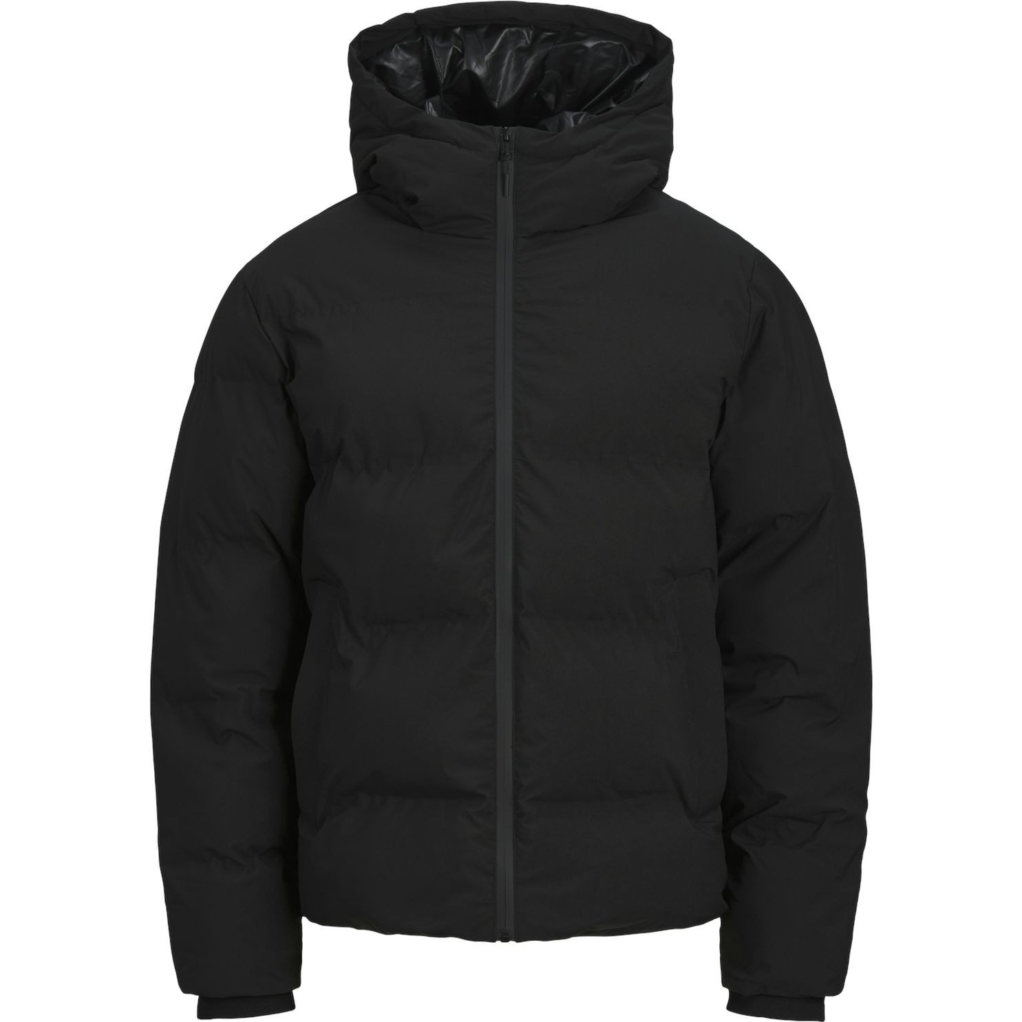 JACK & JONES Pūkinė striukė vyrams, Juoda, Payne puffer jacket 1