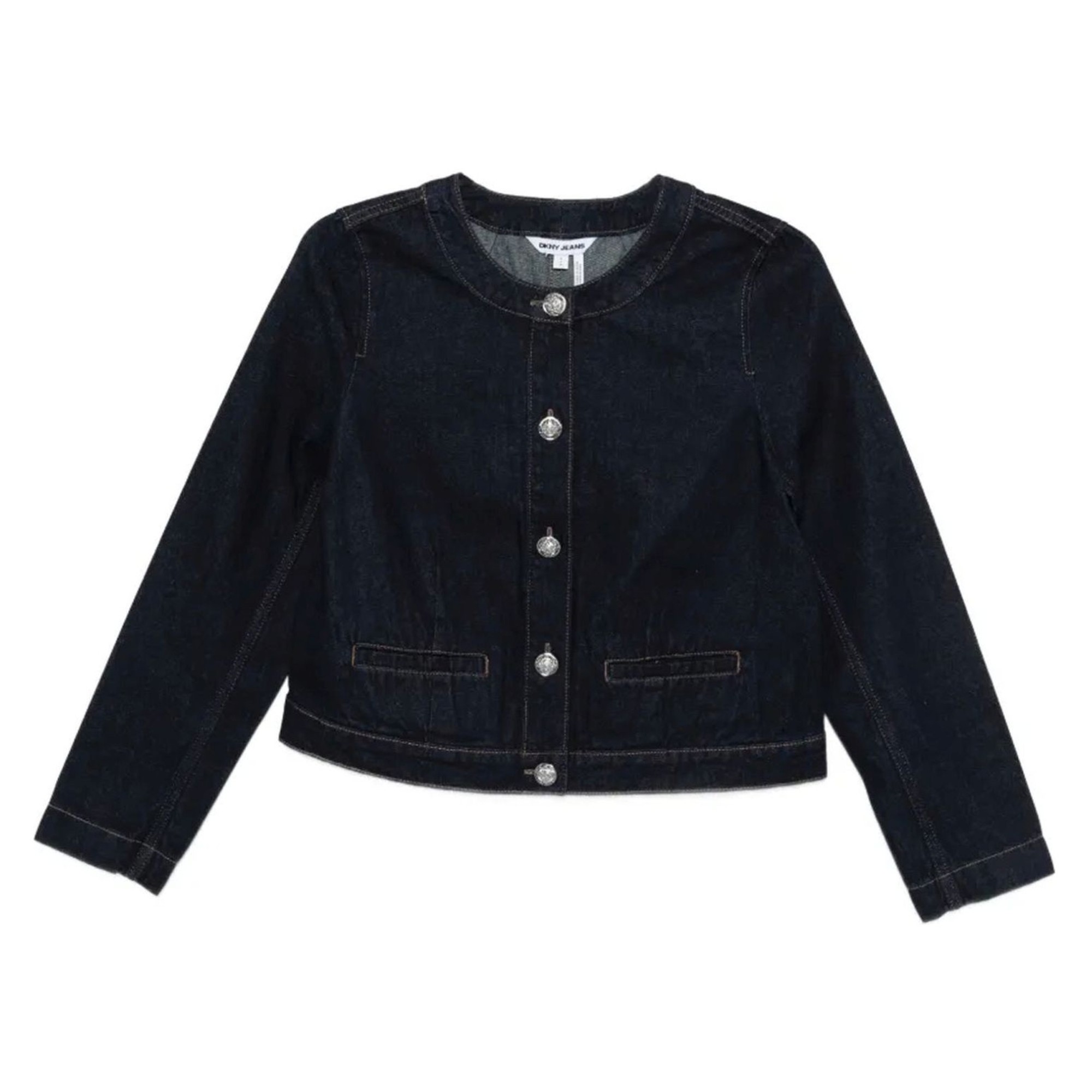 DKNY Džinsinis švarkas moterims, Mėlyna, Denim jacket 1