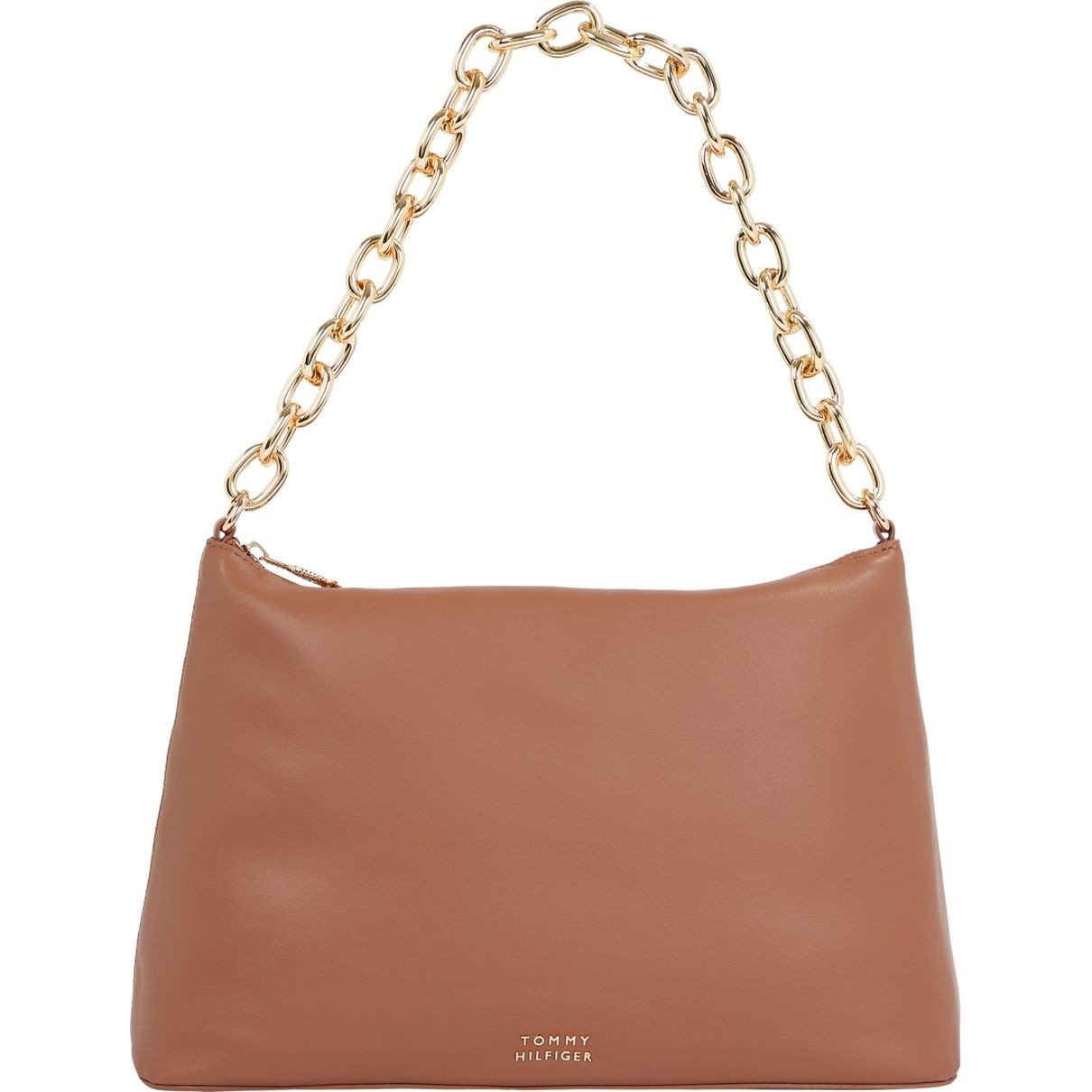TOMMY HILFIGER Rankinė per petį moterims, Ruda, Casual chic shoulder bag 1