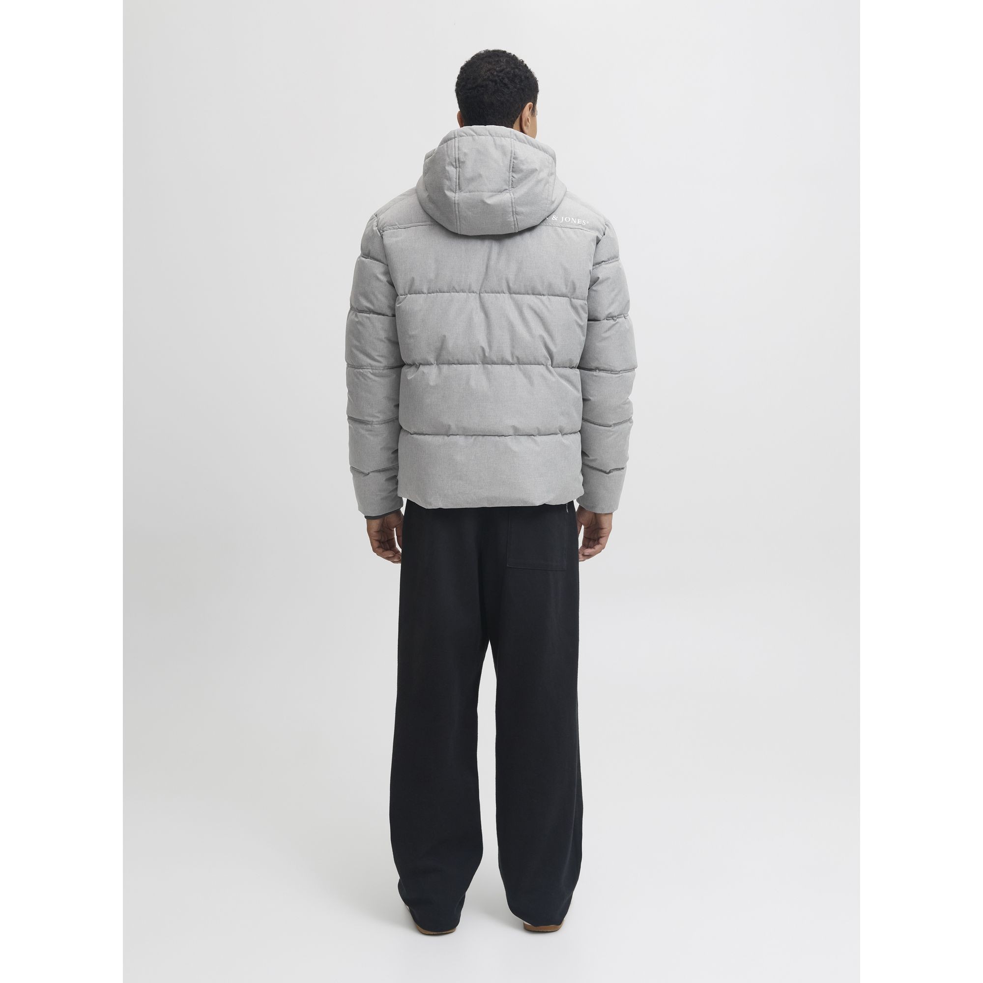 JACK & JONES Pūkinė striukė vyrams, Pilka, Morgan 4