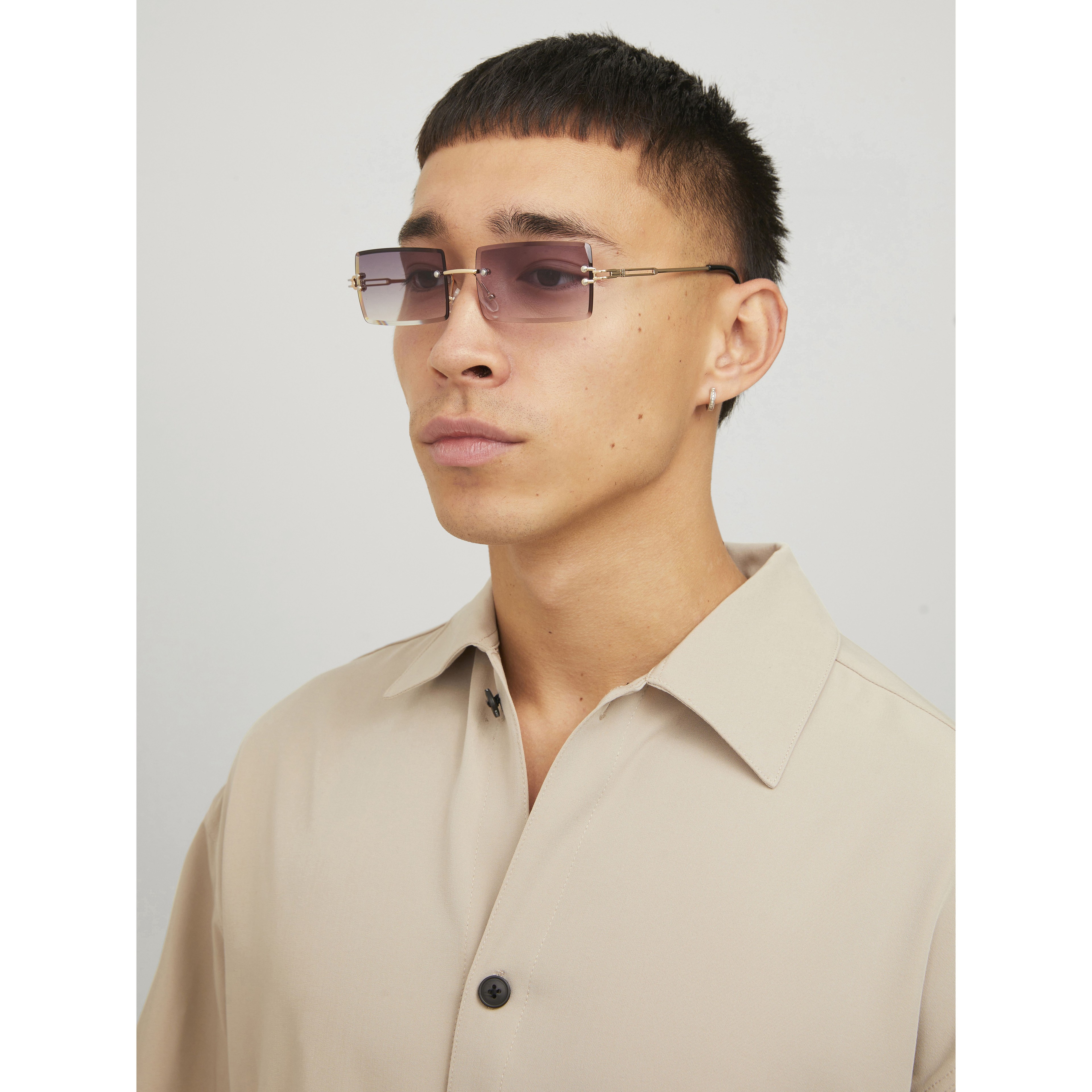 JACK & JONES Akiniai nuo saulės vyrams, Juoda, Jacvenice sunglasses 6